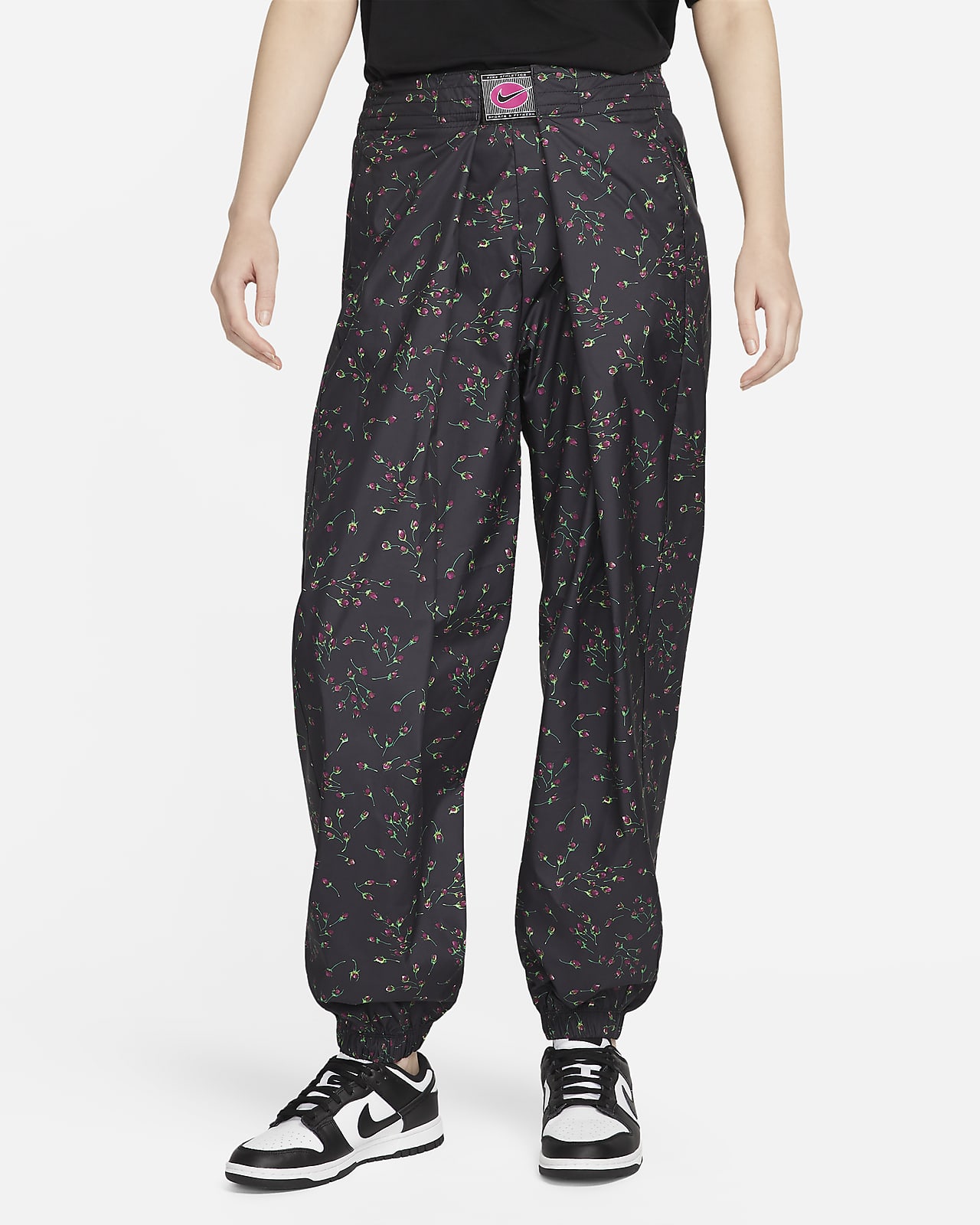 sportswear icon clash woven sweatpants