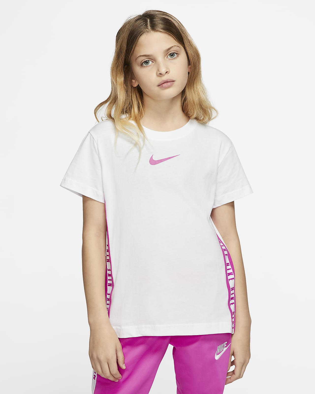 enfermero Barón Ciego Playera para niña talla grande Nike Sportswear. Nike.com