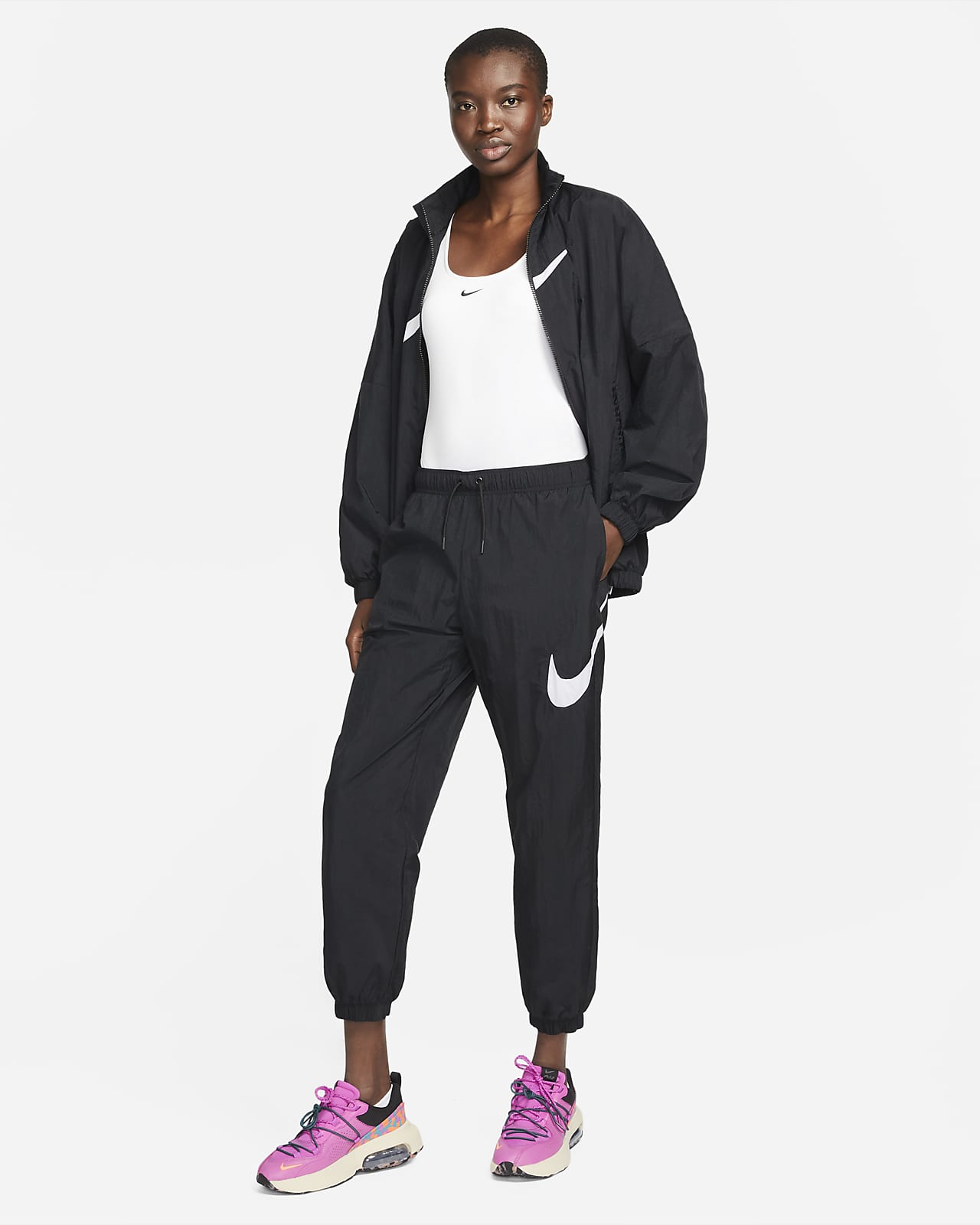 nike sportswear pantaloni sportivi donna