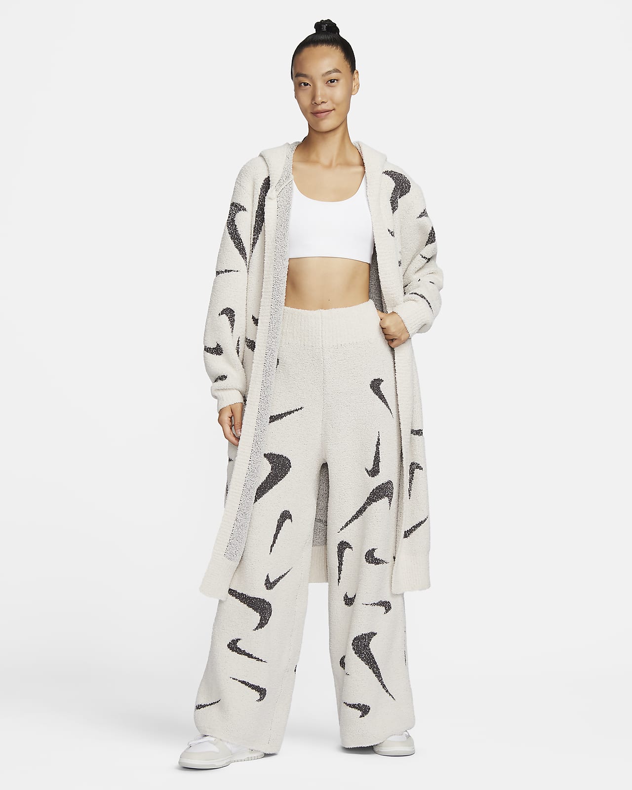 Nike Sportswear Phoenix Cozy Bouclé Women's High-Waisted Wide-Leg Knit Pants