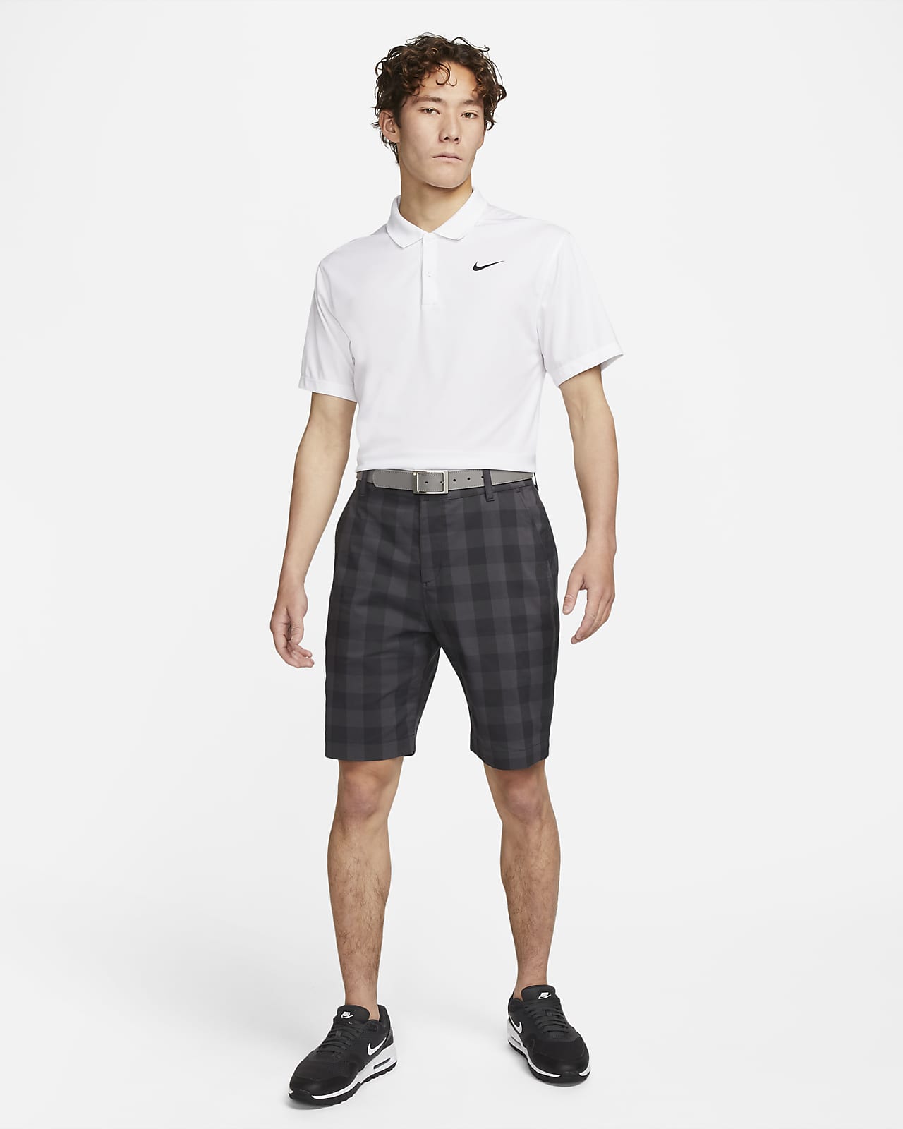 Nike Dri-FIT UV Men's Checked Golf 