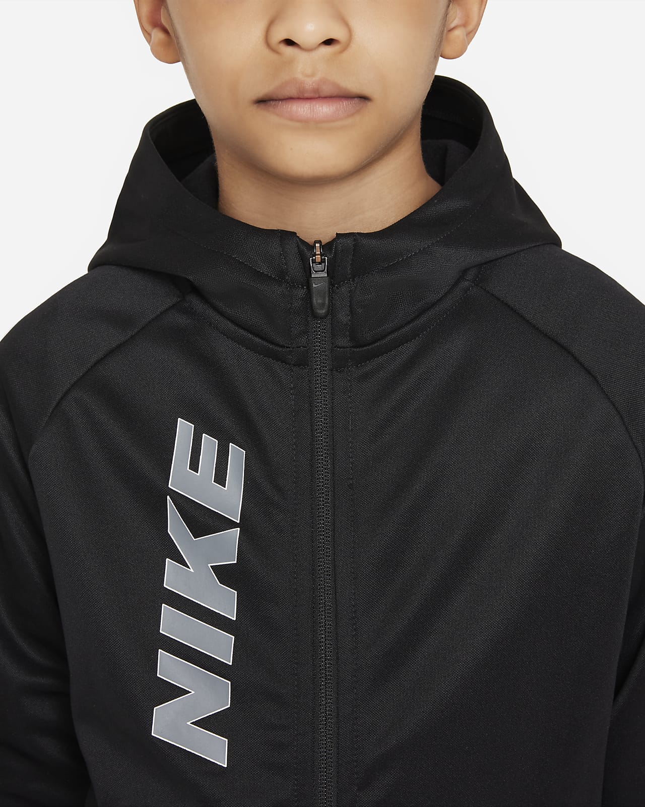 Nike Therma-FIT Older Kids' (Boys) Graphic Full-Zip Training Hoodie ...