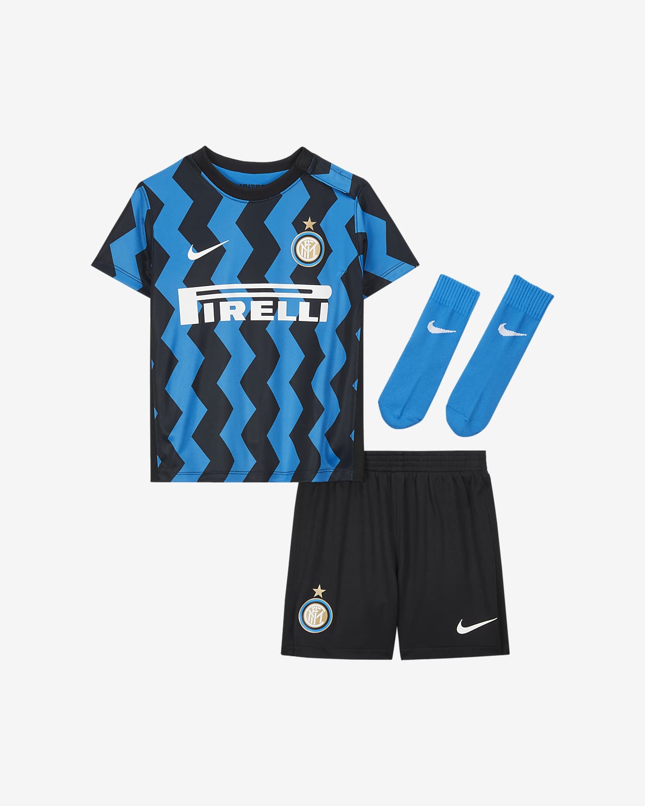 Divisa da calcio Inter 2020/21 per neonati - Home. Nike IT