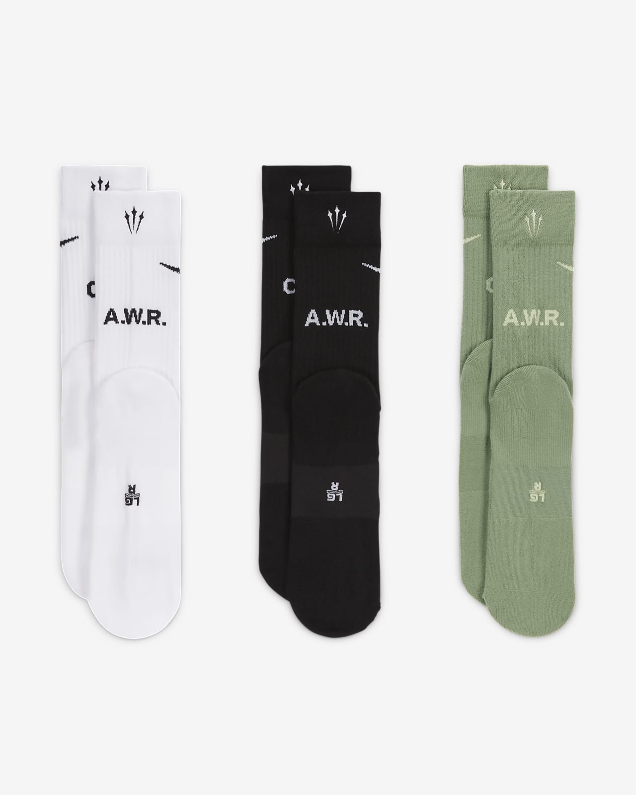 NOCTA Crew Socks (3 Pairs)