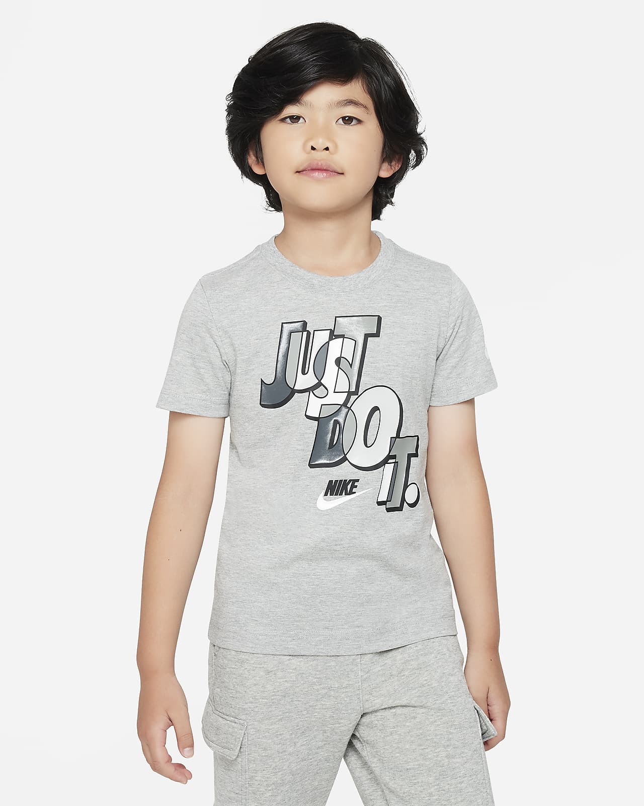 Nike Puzzle "Just Do It" Tee Little Kids T-Shirt