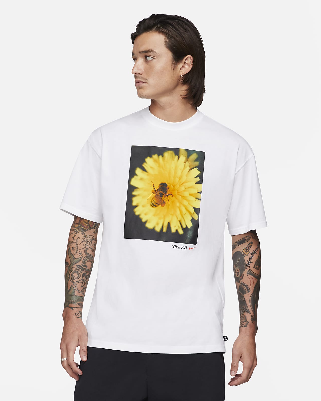 nike yellow flower shirt