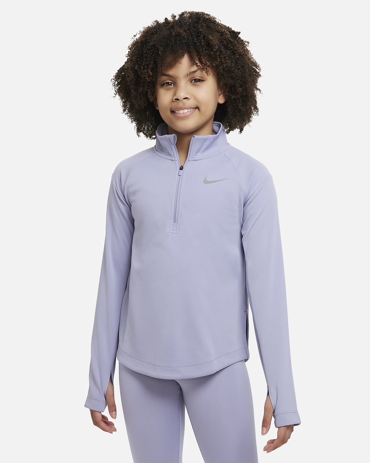 Nike Dri-FIT Older Kids' (Girls') Long-Sleeve Running Top. Nike AU