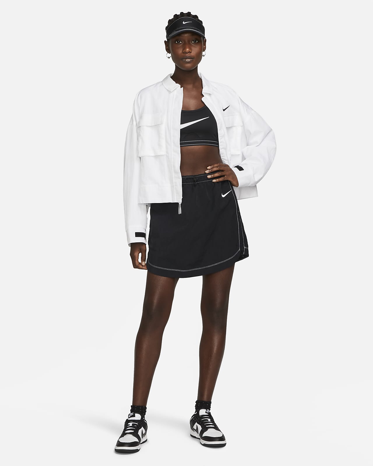 nike sportswear swoosh skirt