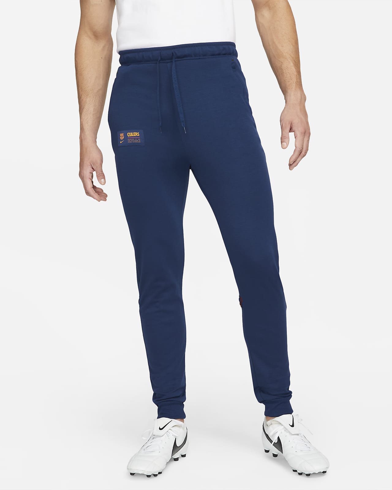 nike blue football pants