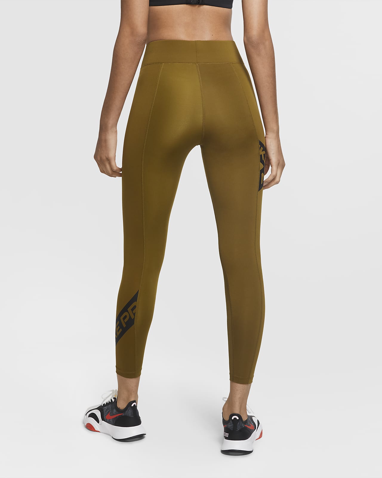 nike pro mid rise leggings