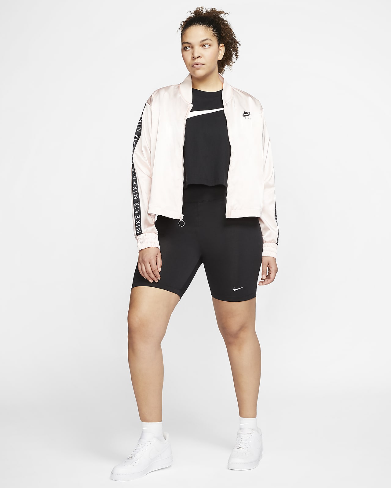 nike plus size biker shorts