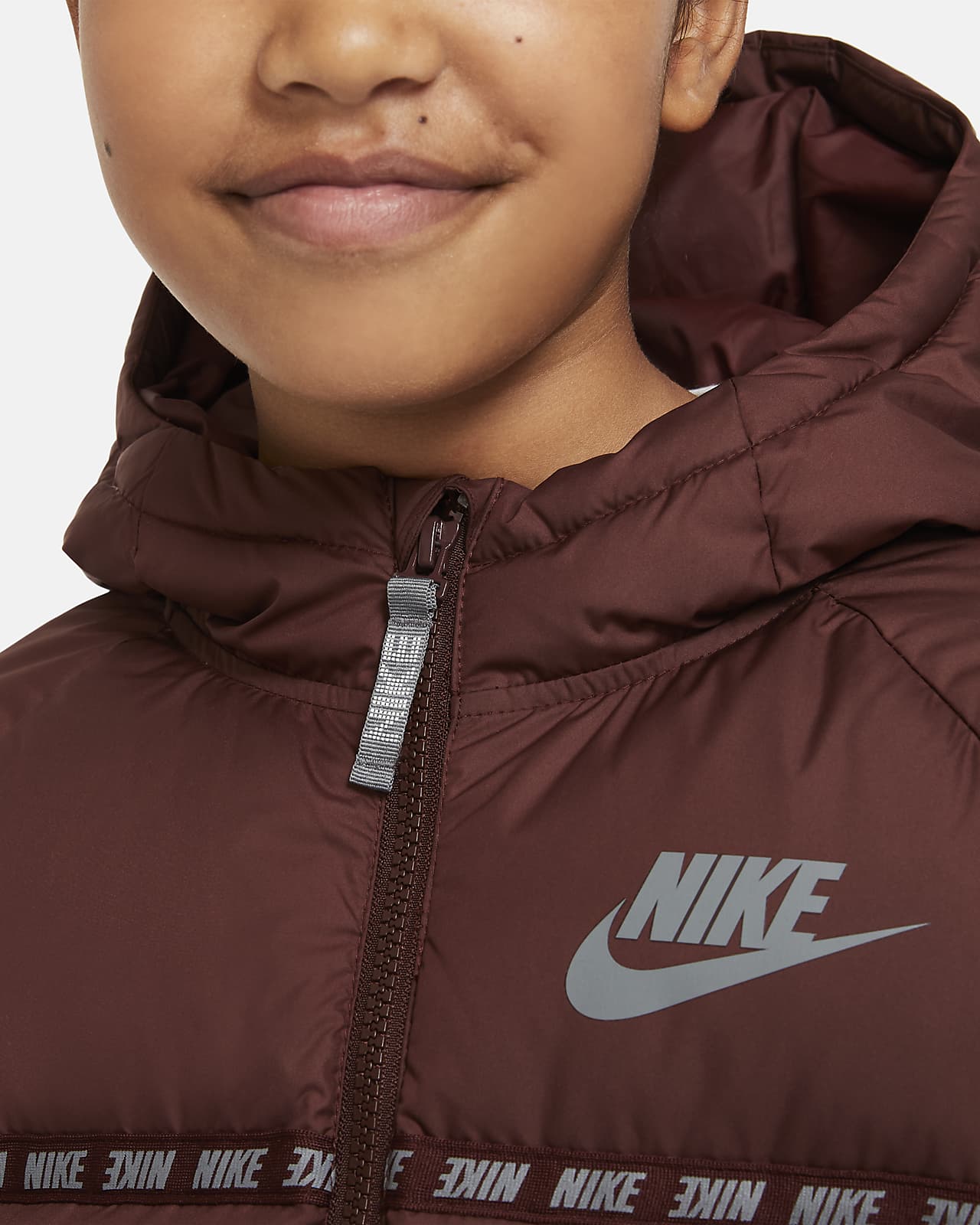 Salvación conformidad crédito Chamarra con relleno de plumas para niños talla grande Nike Sportswear. Nike .com