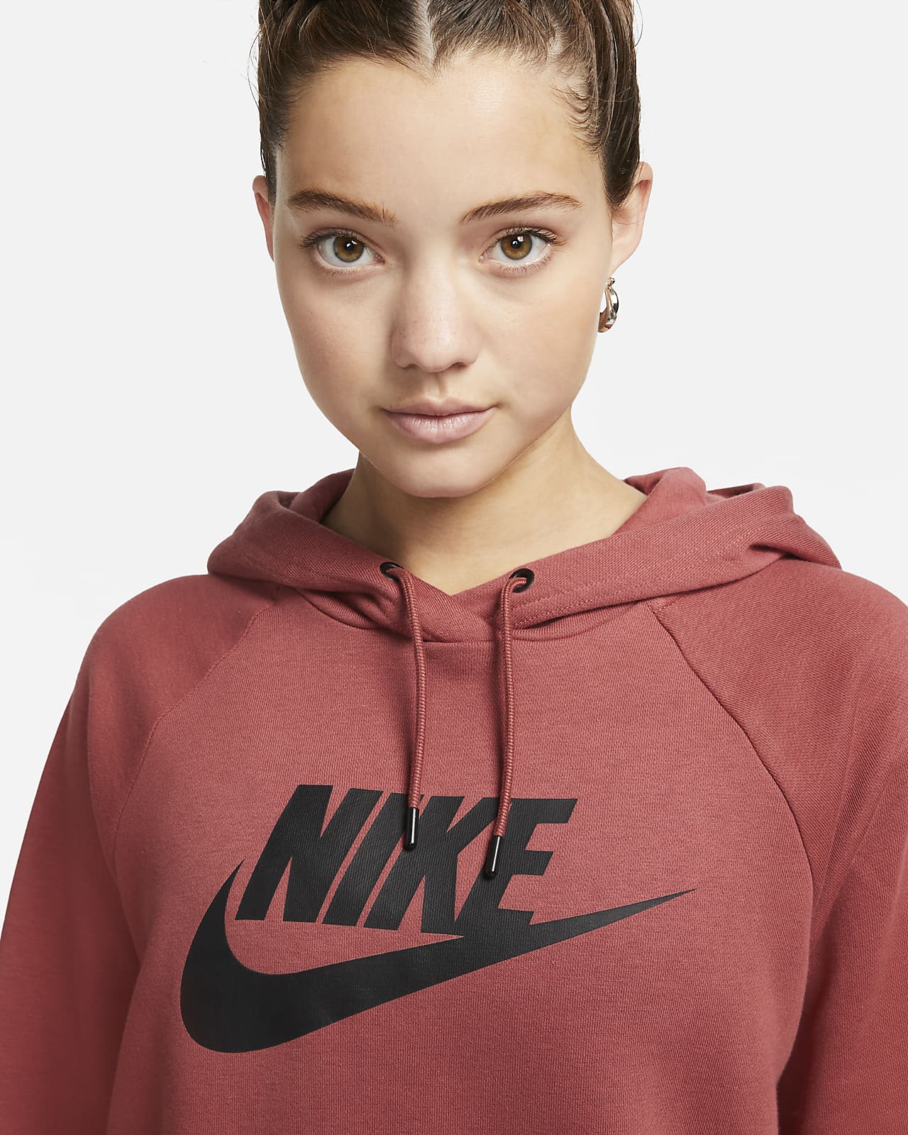 Nike Sportswear Essential Women's Fleece Hoodie. Nike CZ