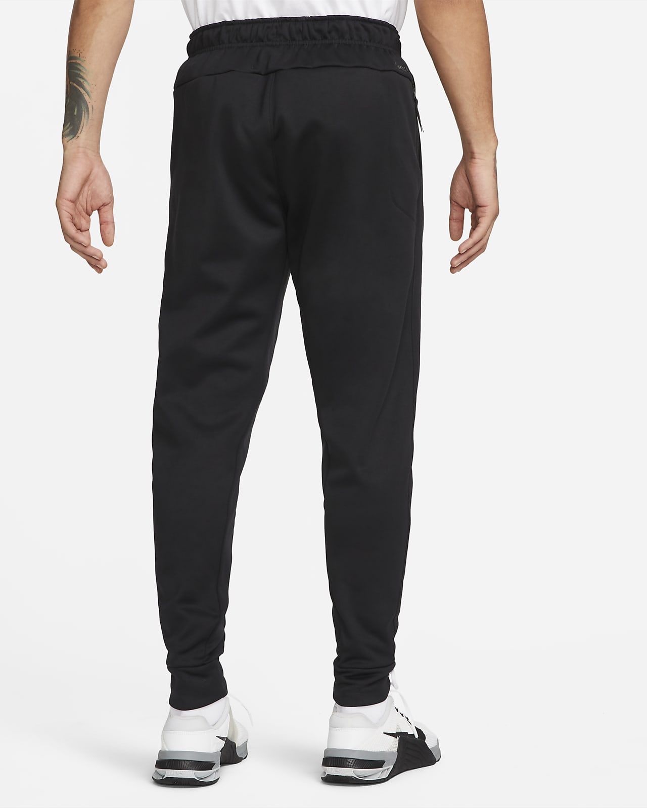 Nike Dri-FIT Men's Plus Size Tapered Training Trousers Bottom Joggers in  Black