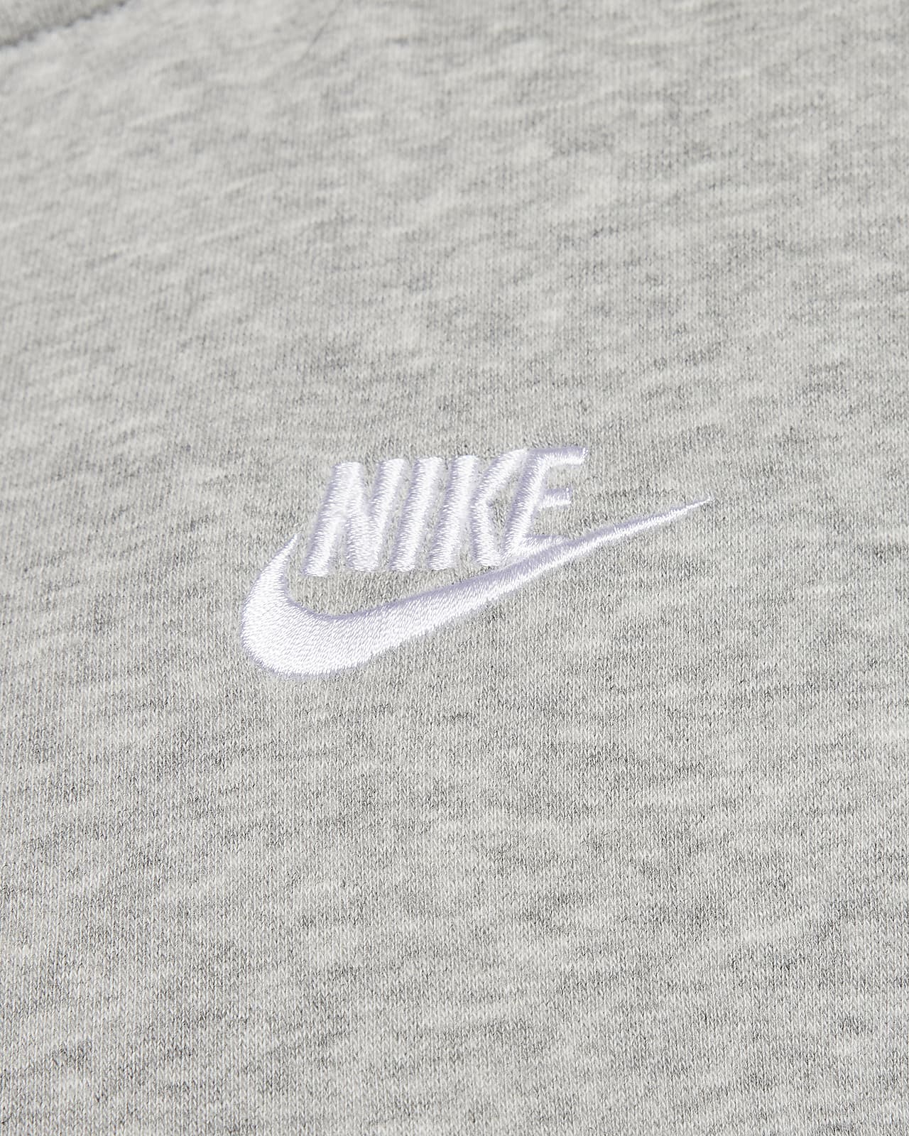 Sudadera de medio cierre para mujer Nike Sportswear Club Fleece talla grande