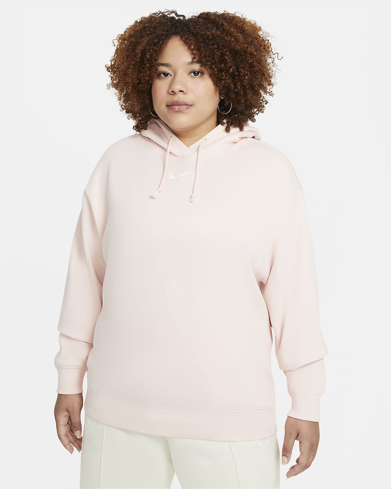Nike oversized fleece hoodie clearance