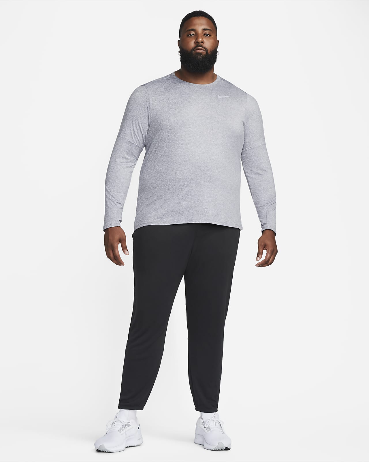 Nike Pantalon Running Hombre Dri-Fit Challenger gris