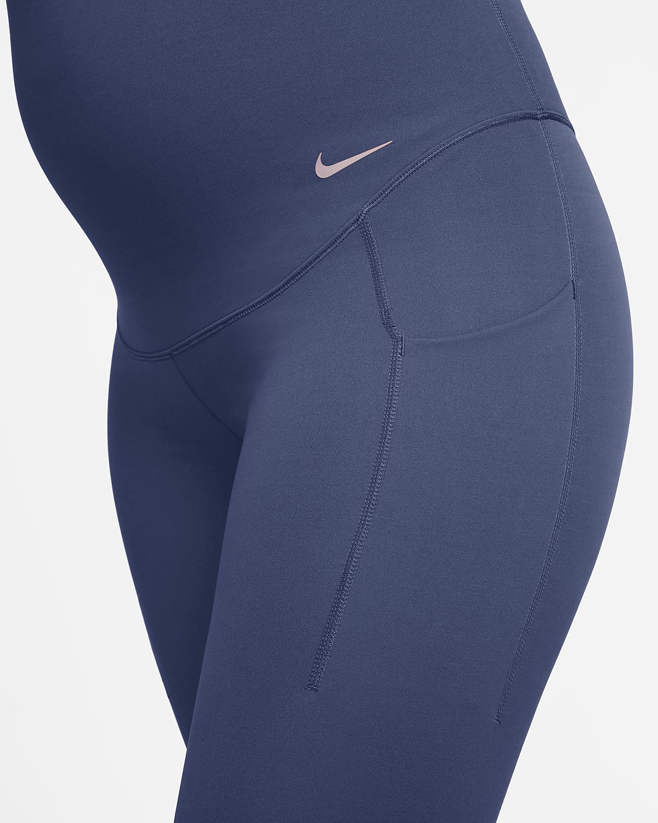 Nike (M) Women's Gentle-Support High-Waisted 7/8 Leggings (Maternity). Nike ID