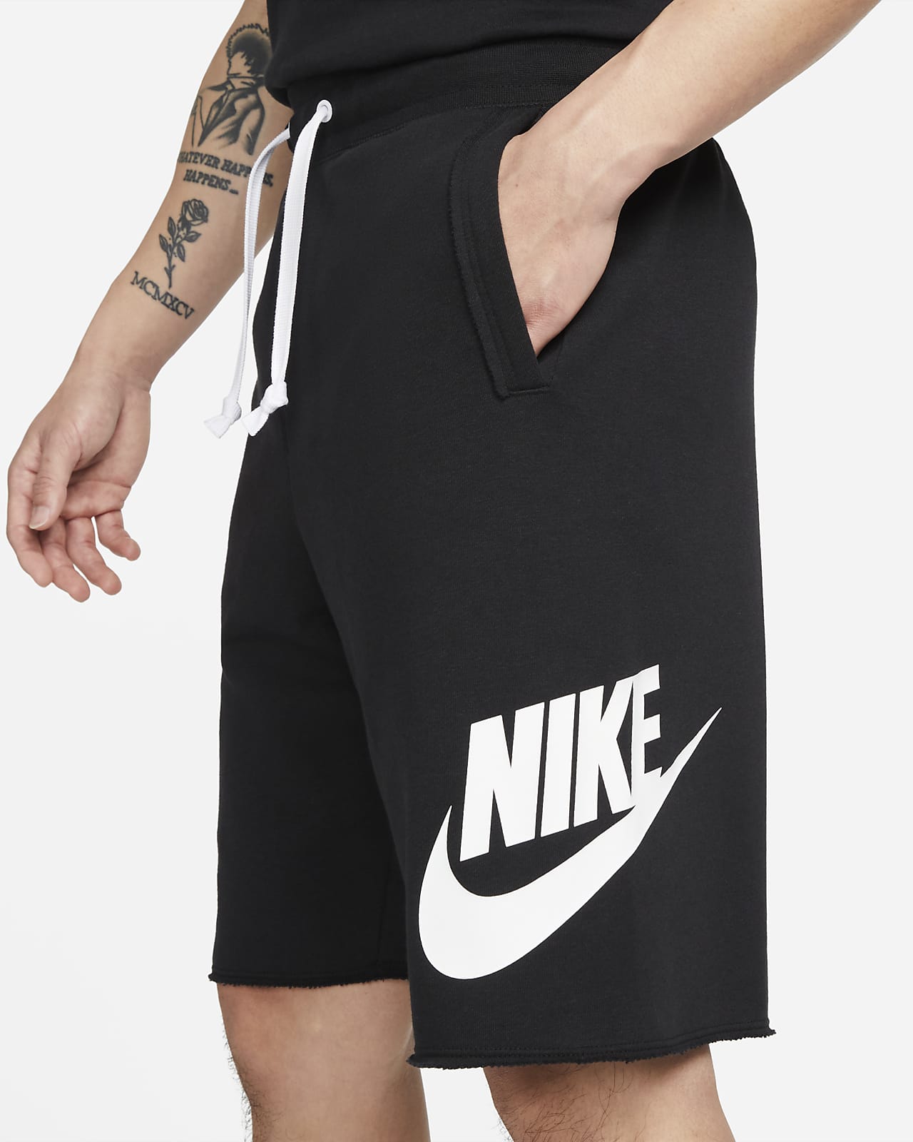 Faire attention à Engager Léopard short Nike Sportswear Alumni chapeau ...