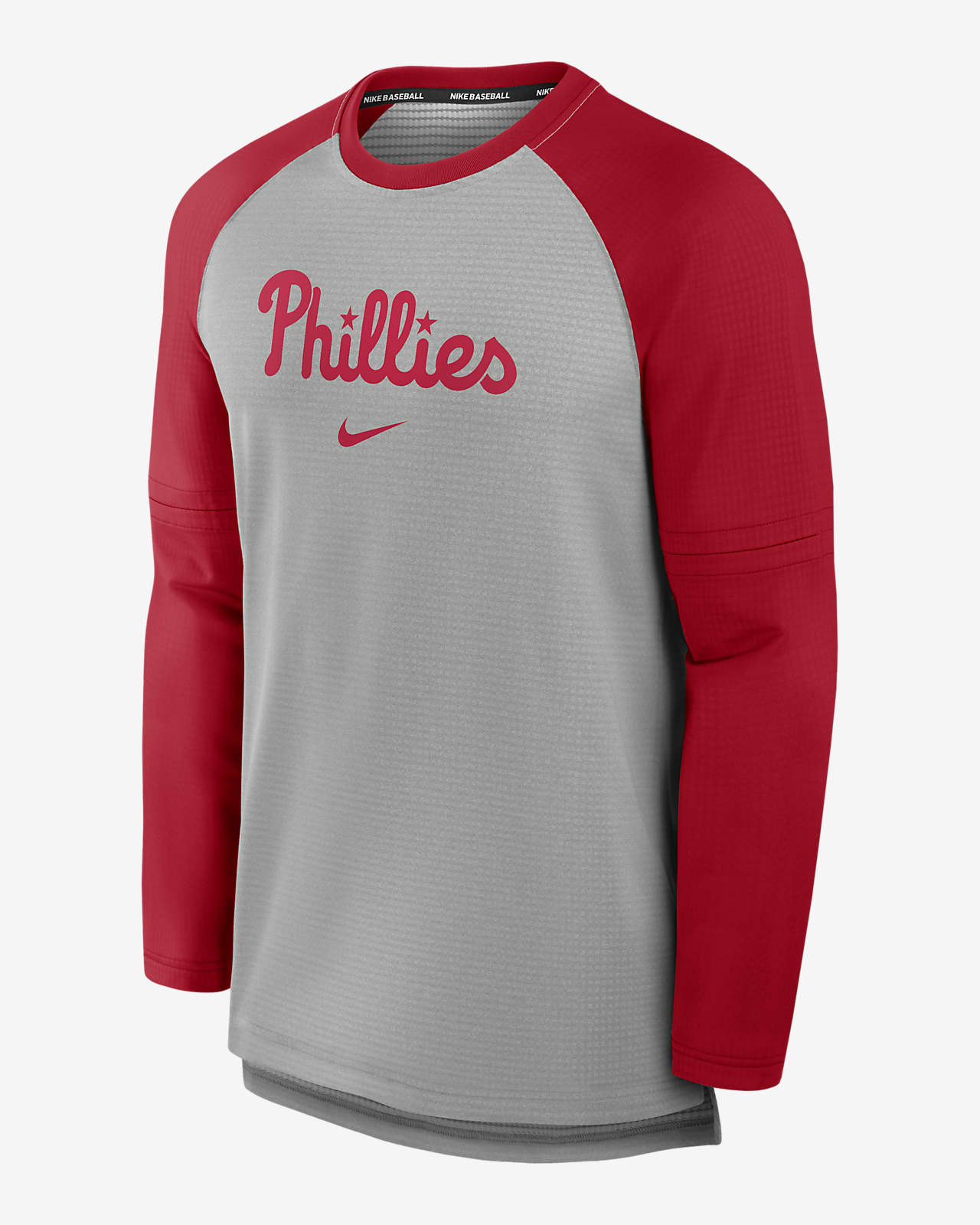 Philadelphia Phillies Authentic Collection Game Time Men's Nike Breathe MLB Long-Sleeve T-Shirt