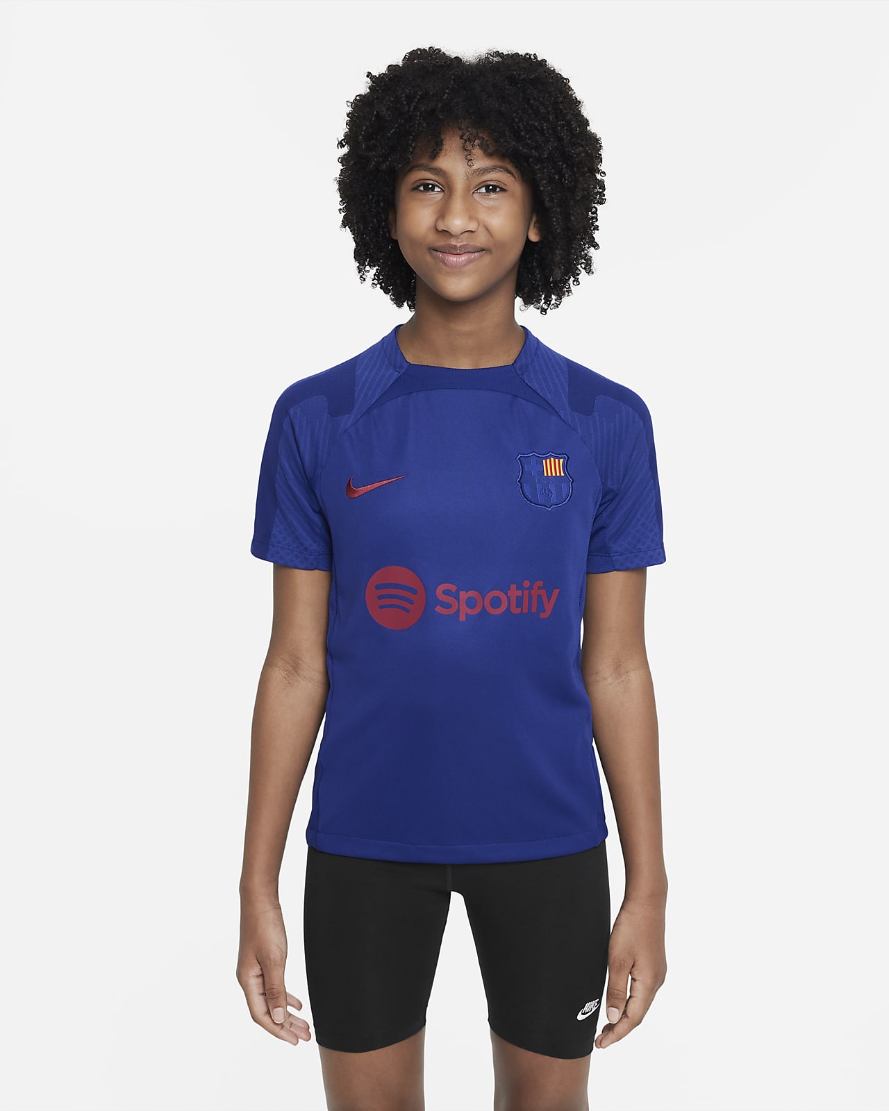 sistemático Descubrimiento atractivo FC Barcelona Strike Camiseta de fútbol de tejido Knit Nike Dri-FIT - Niño/a.  Nike ES