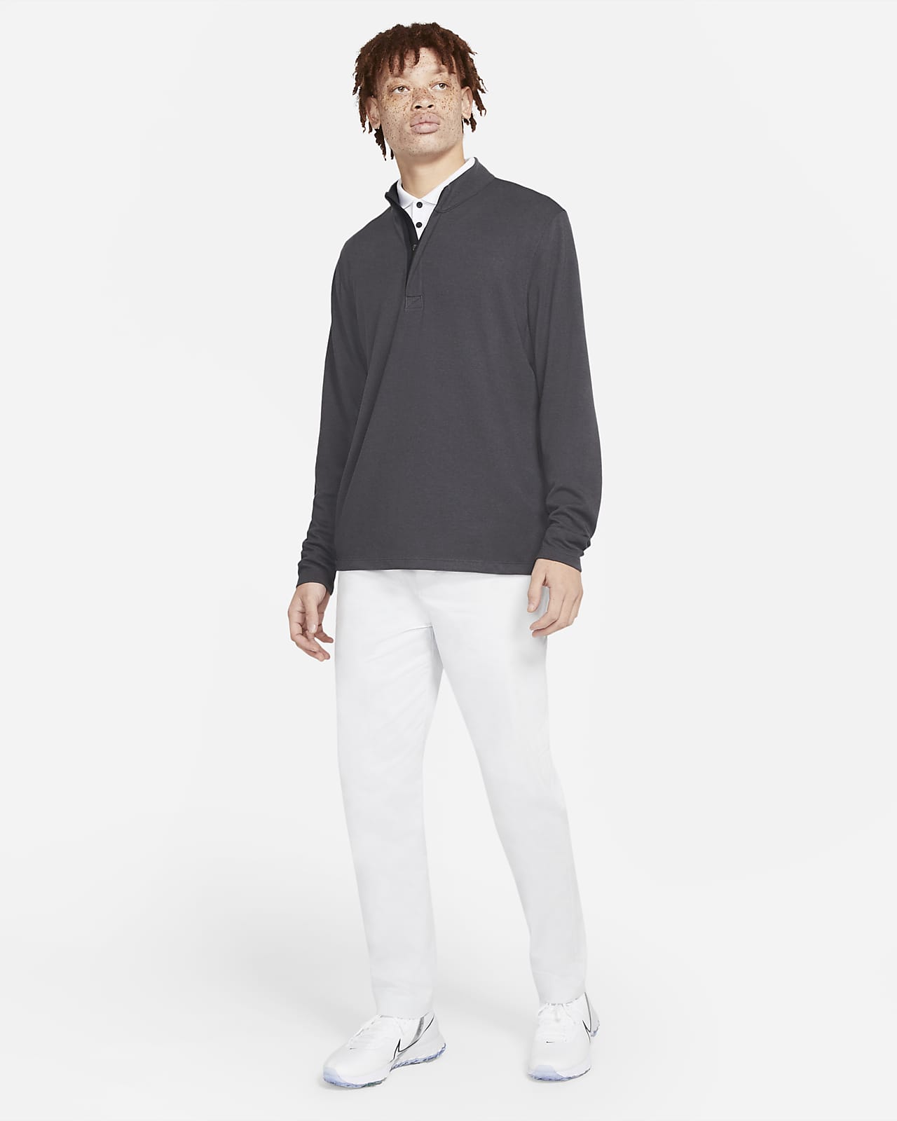 nike therma golf top