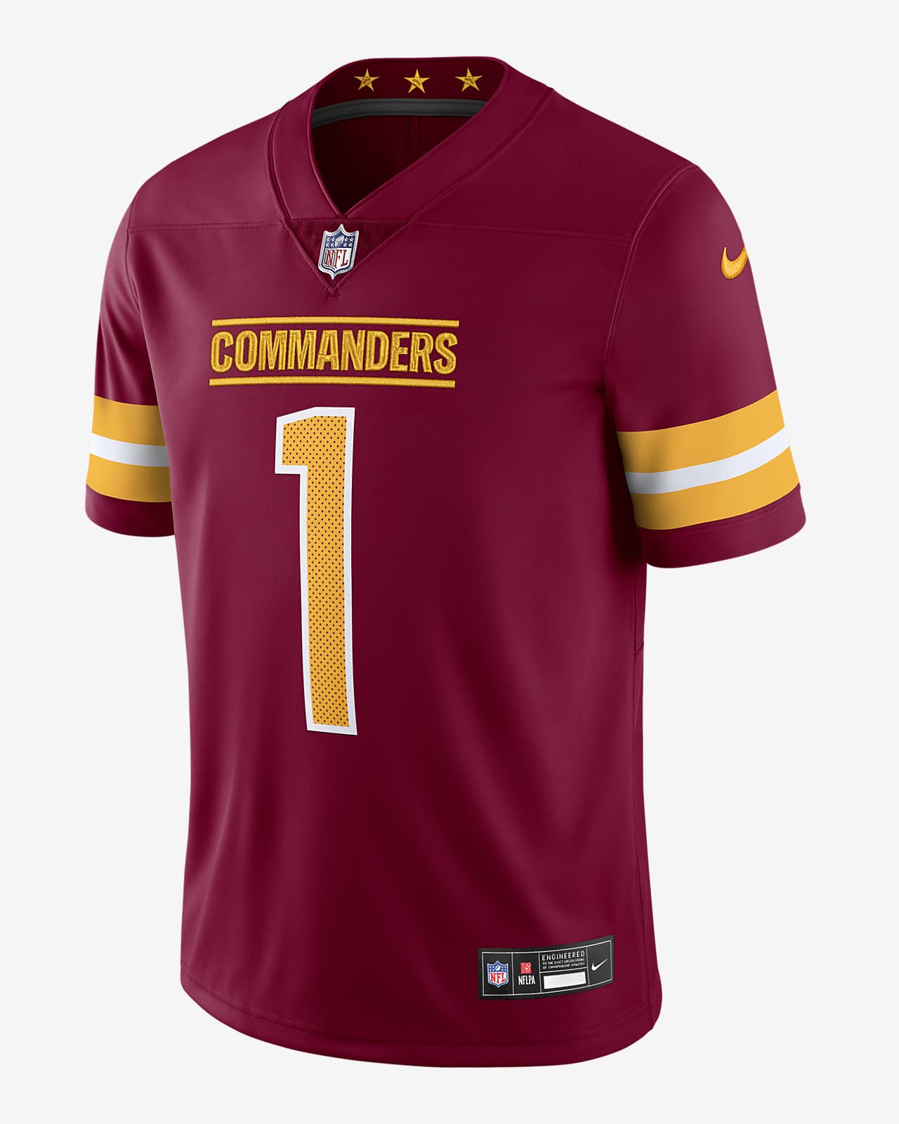 commanders football jersey