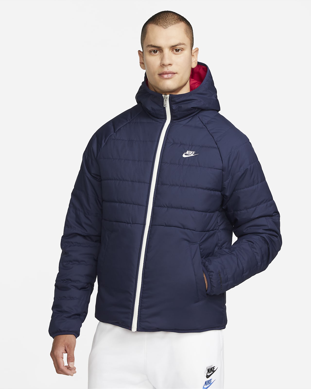 Reversible Hooded Jacket. Nike LU