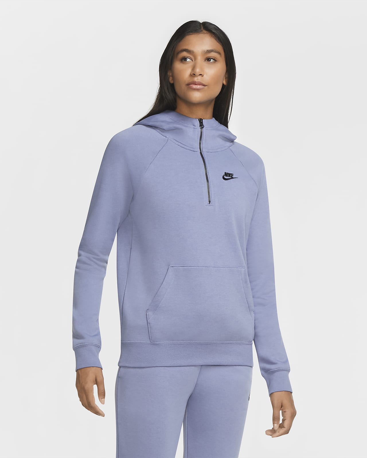 grey nike zip up hoodie womens