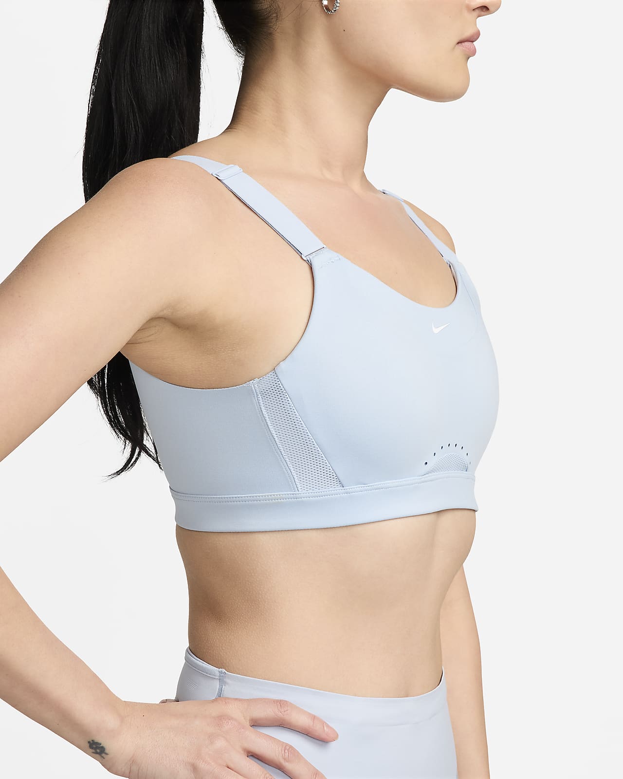 Top Nike Alpha High-Support Padded Keyhole Sports Feminino M - Outlet - Bia  Beauty Store
