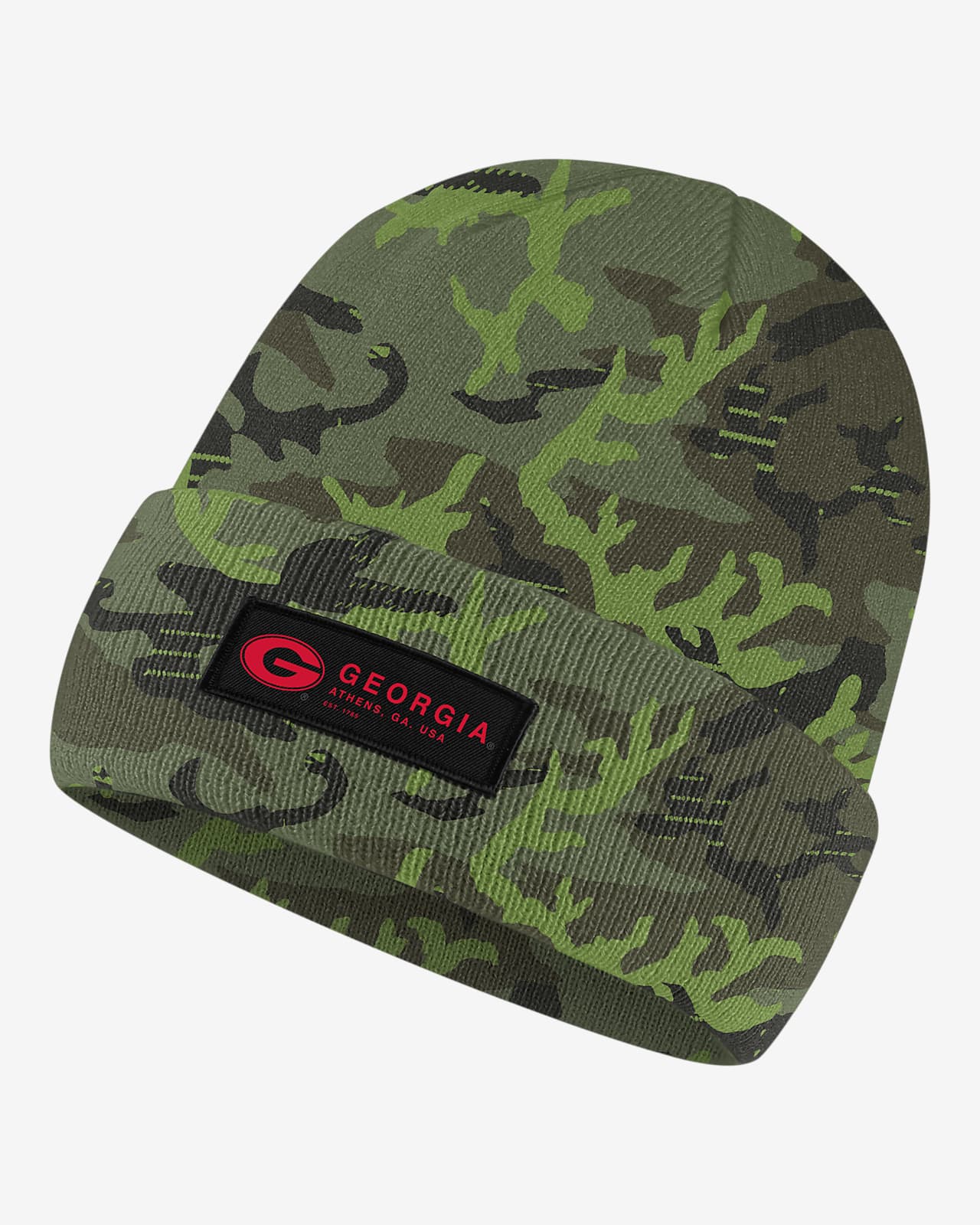 Nike College (Georgia) Cuffed Military Beanie. Nike.com