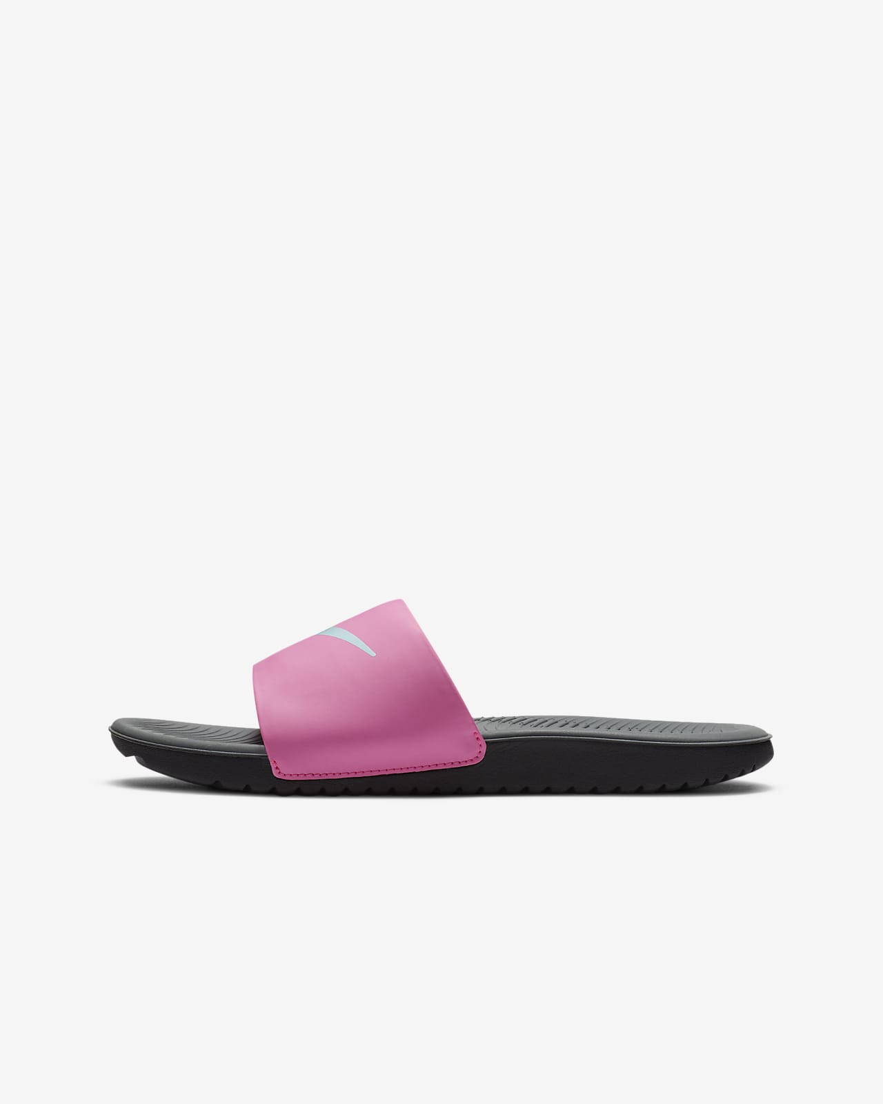 nike kawa slide youth pink