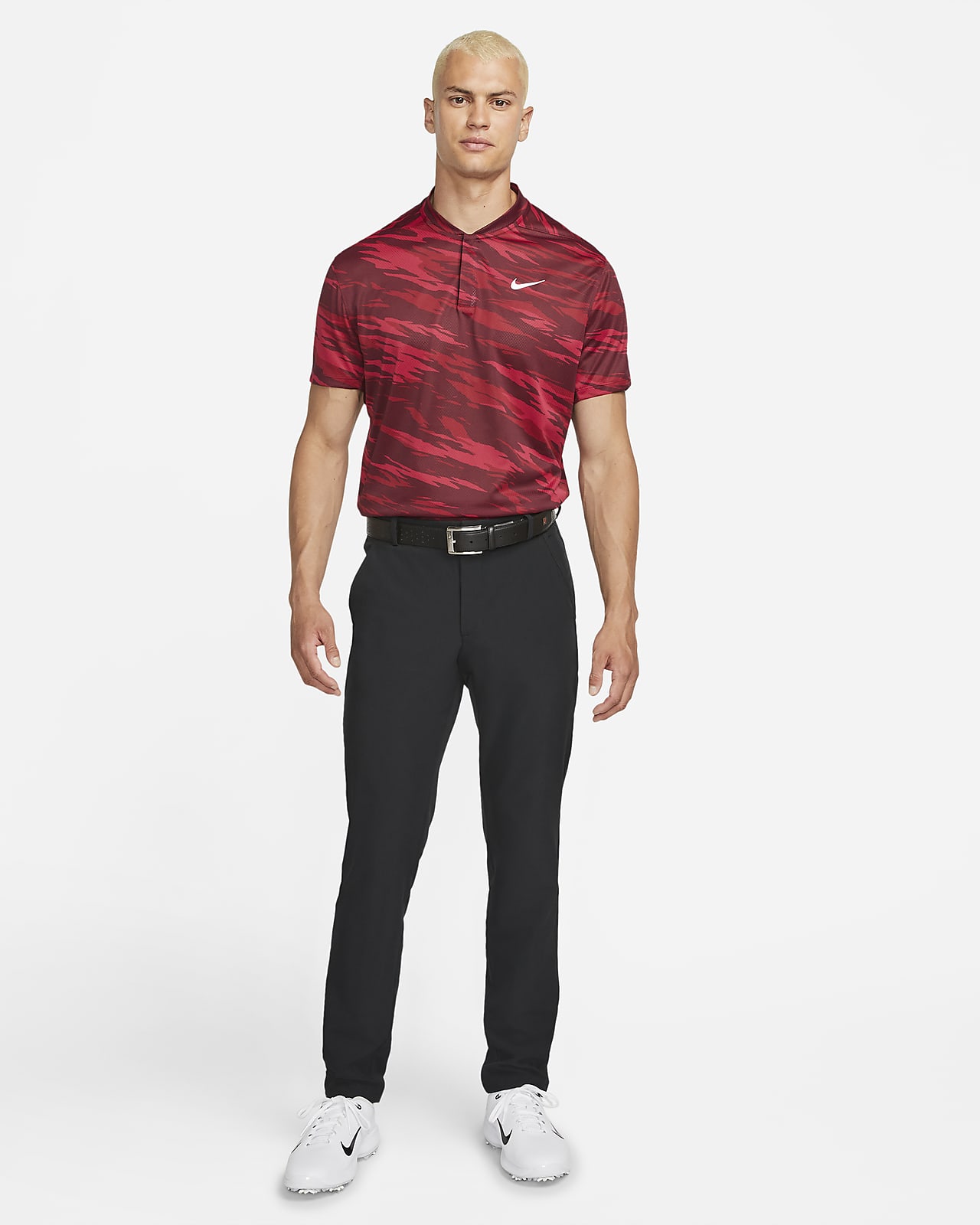 nike dri fit tiger woods golf shirt