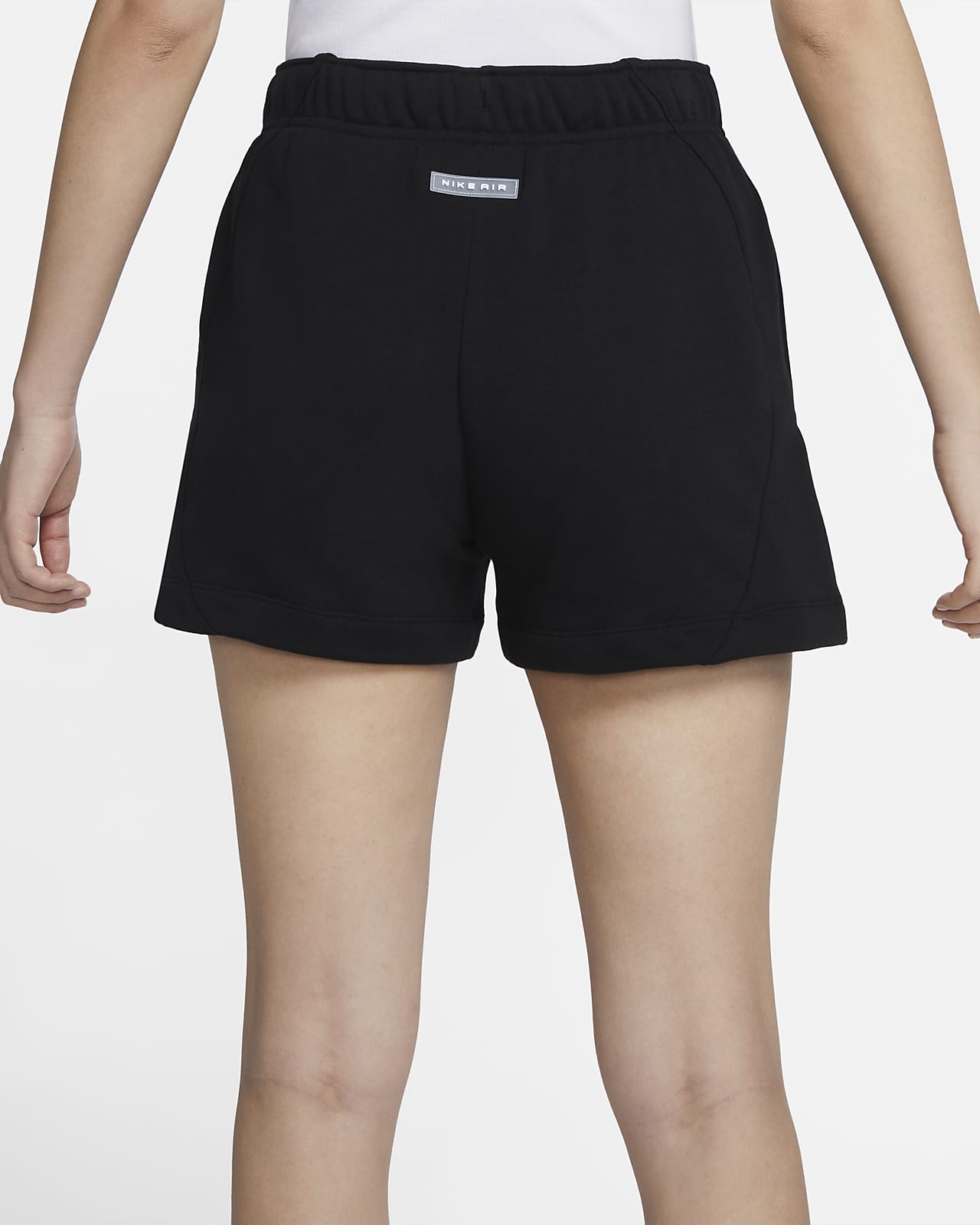 women's nike air fleece shorts