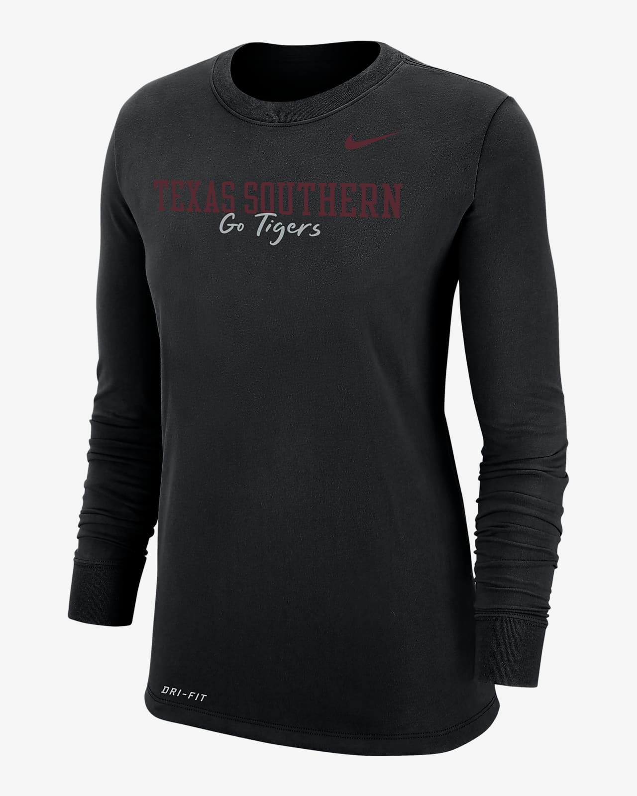 Nike College Dri-FIT 365 Texas Southern Women's Long-Sleeve T-Shirt