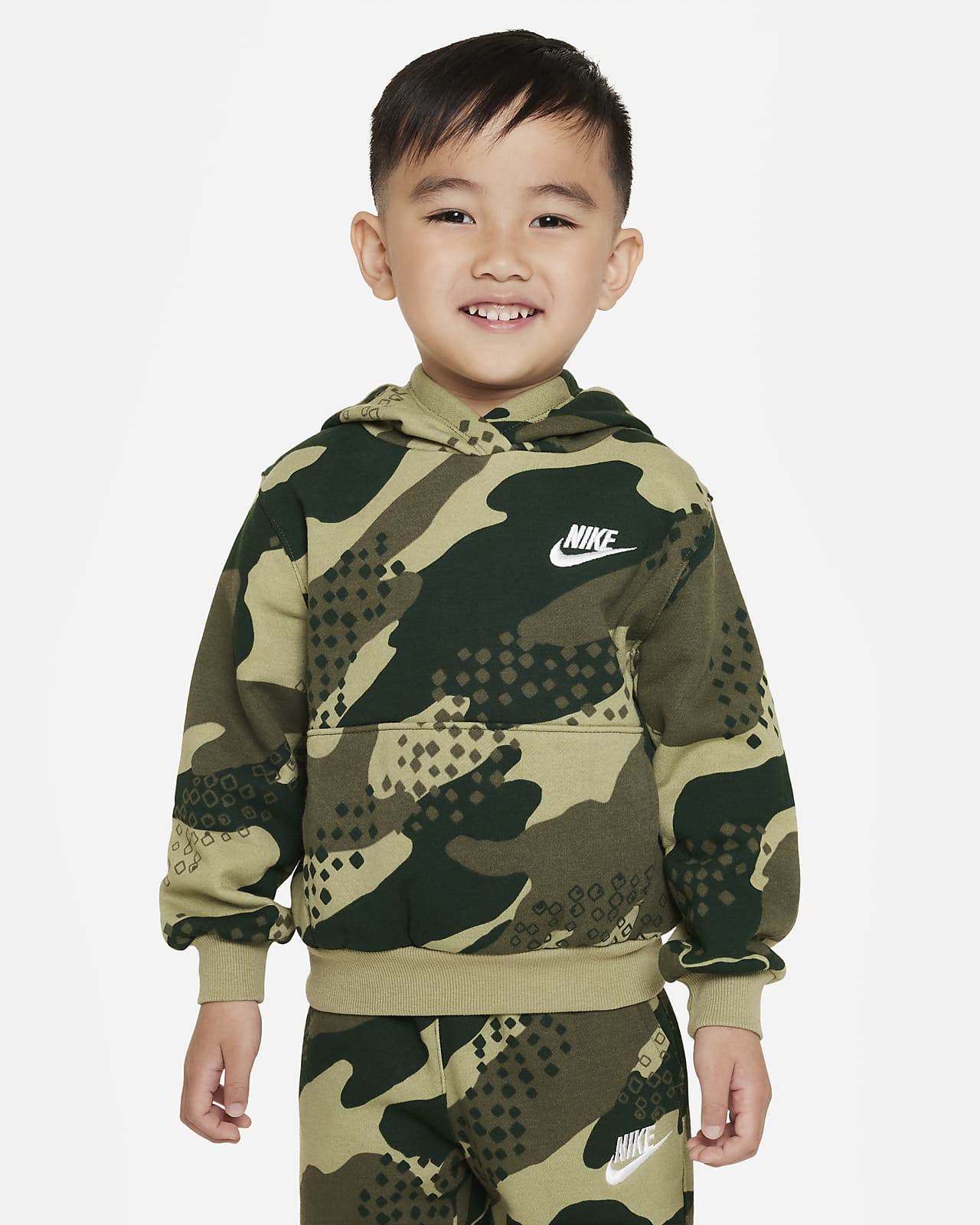 Nike Sportswear Club Camo Pullover Toddler Hoodie