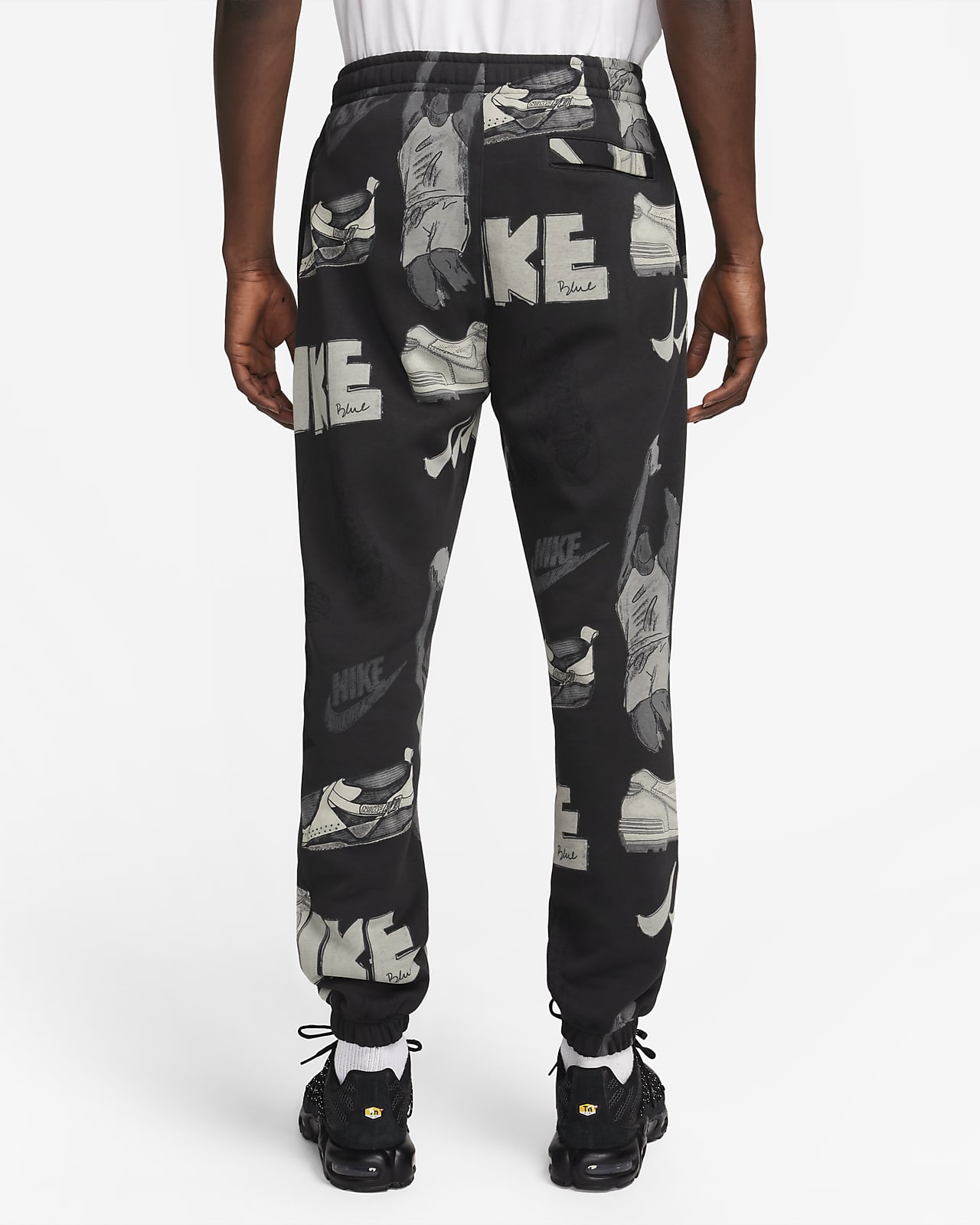 Leggings Depot Stay In Full Size Printed Joggers 