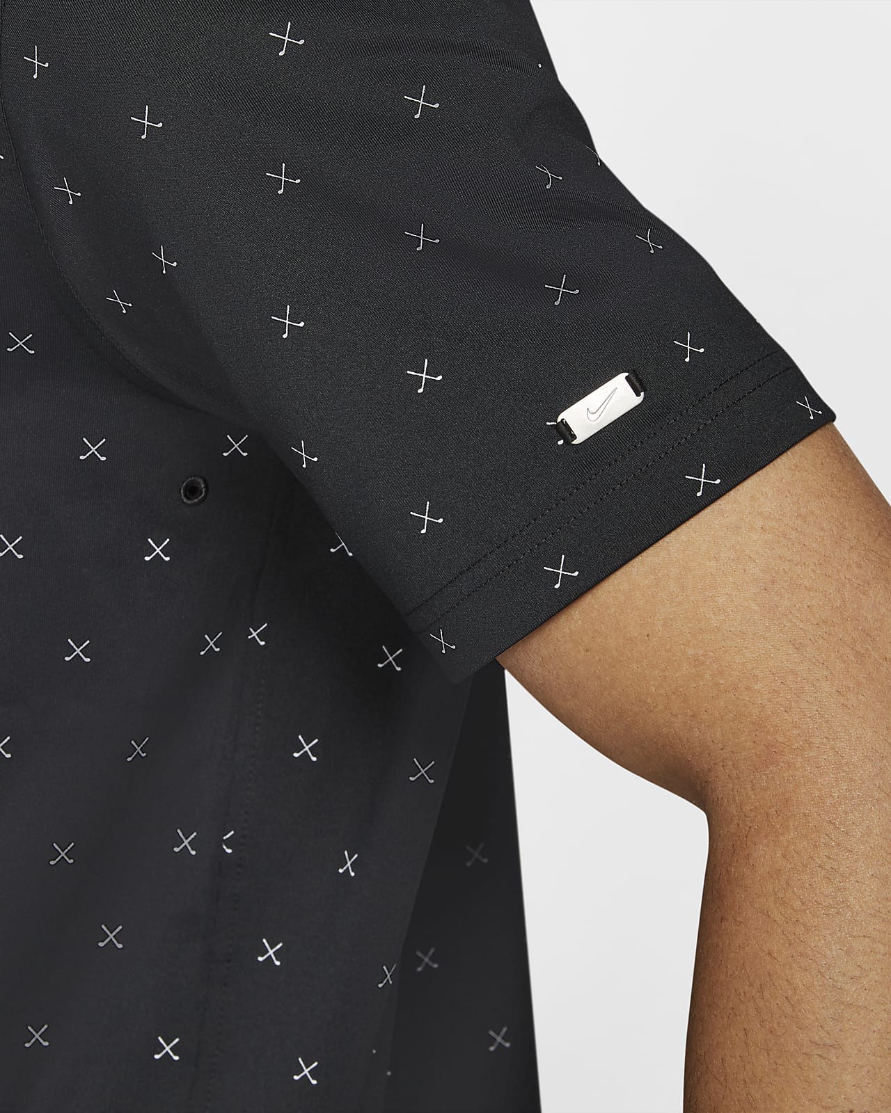 nike polka dot golf shirt