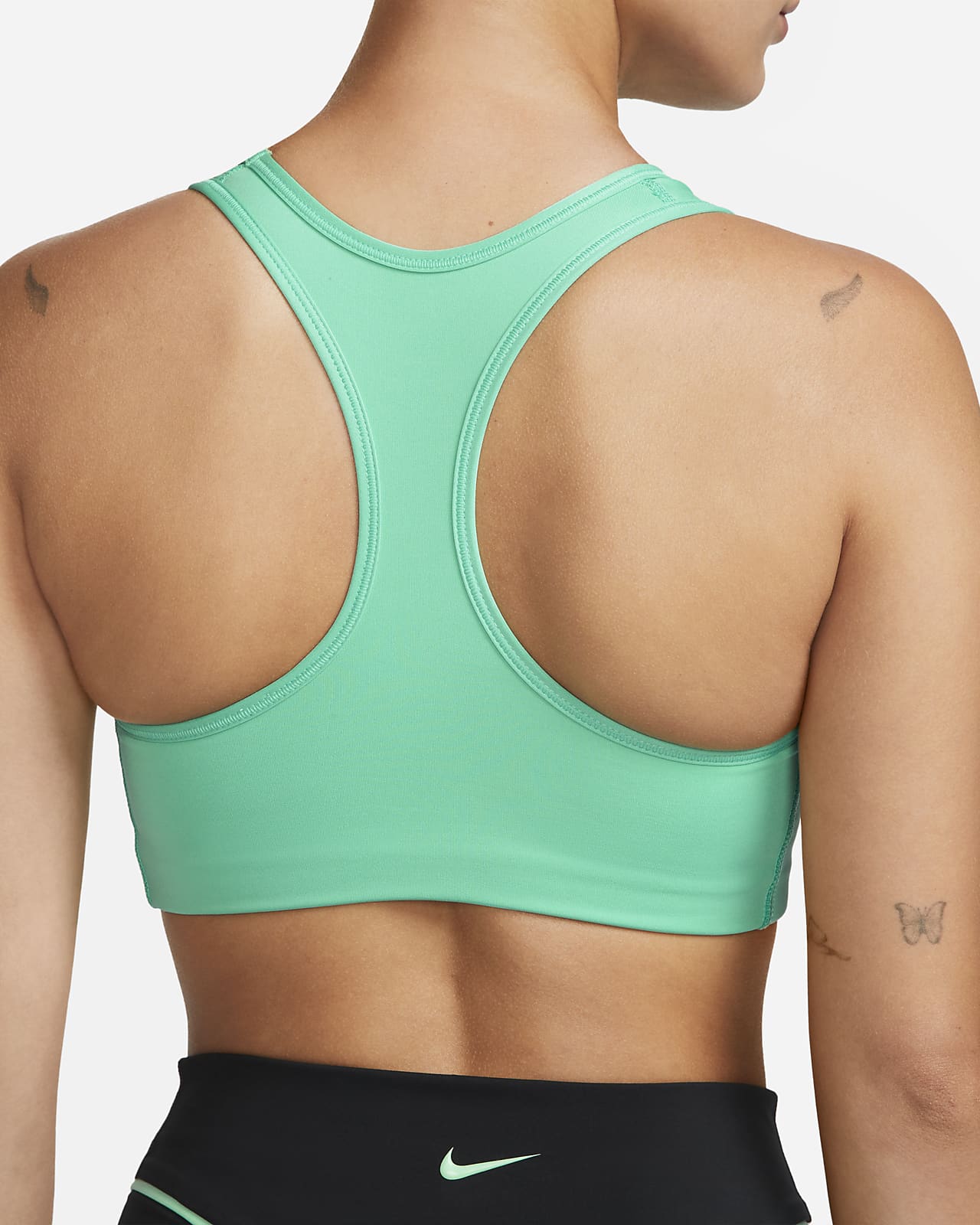 Nike Swoosh Women's MediumSupport 1Piece Pad Sports Bra. Nike LU