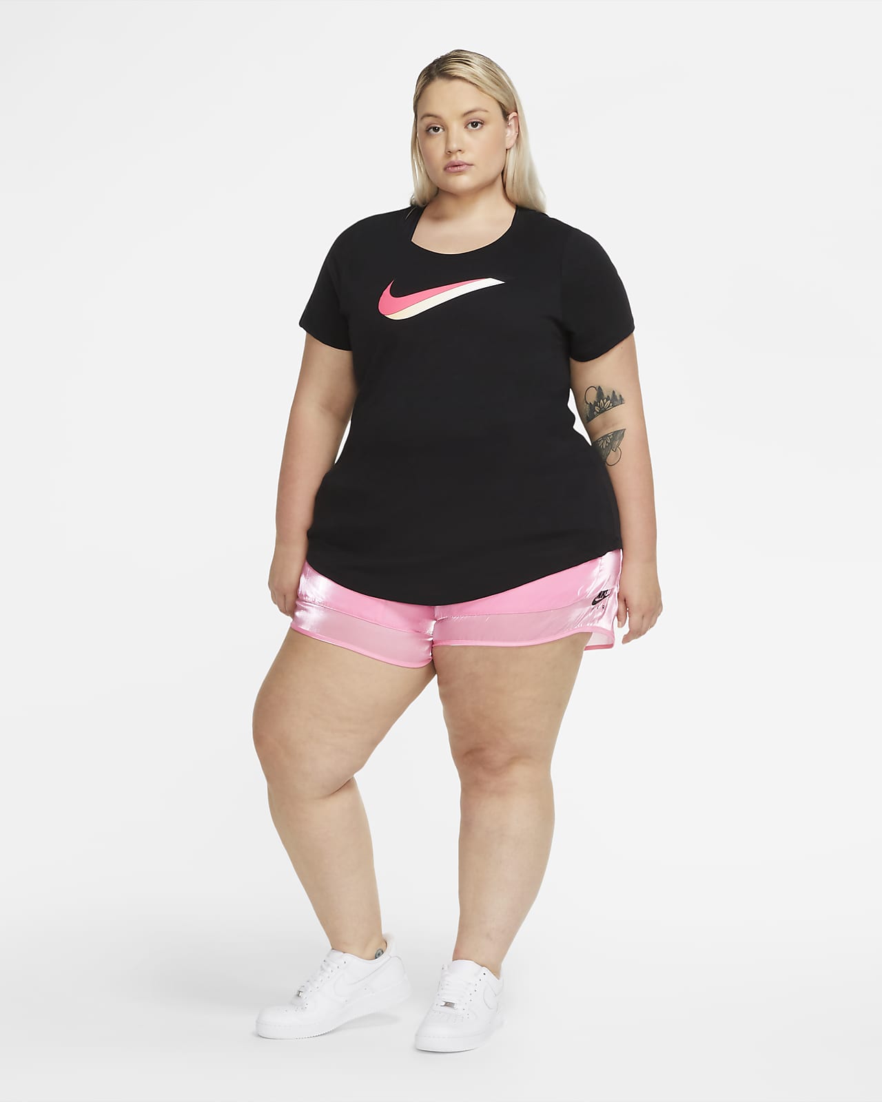 plus size nike pro shorts