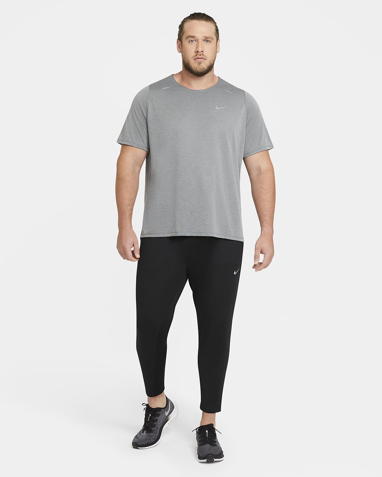 NIKE PHENOM ELITE Men's Size Small Reflective Running Pants Black CU5504-010  $69.97 - PicClick