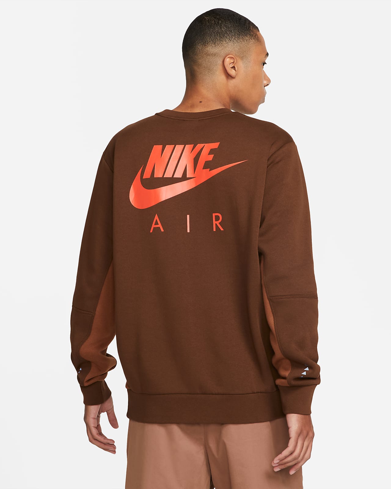 Nike Air Sudadera de tejido Fleece cepillado en la parte trasera - Hombre.  Nike ES