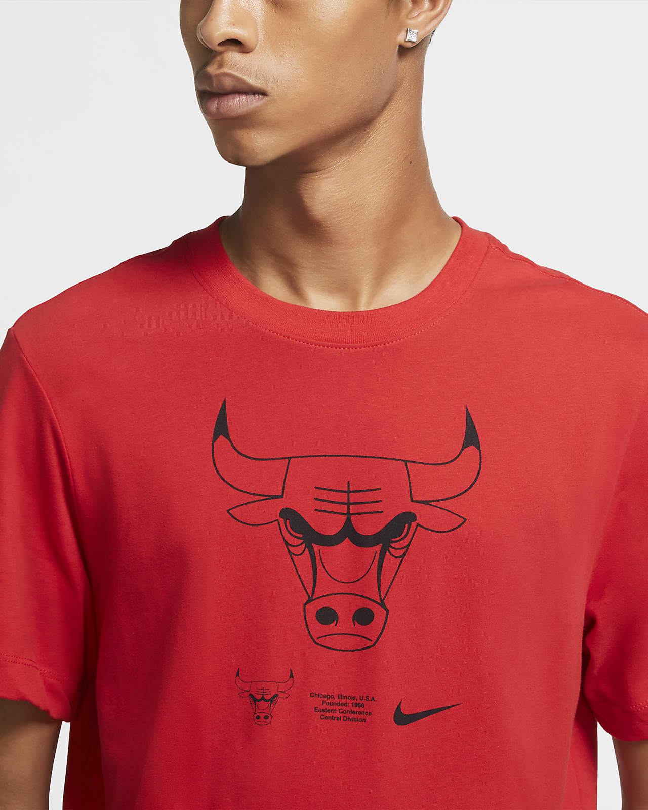bulls nike shirt
