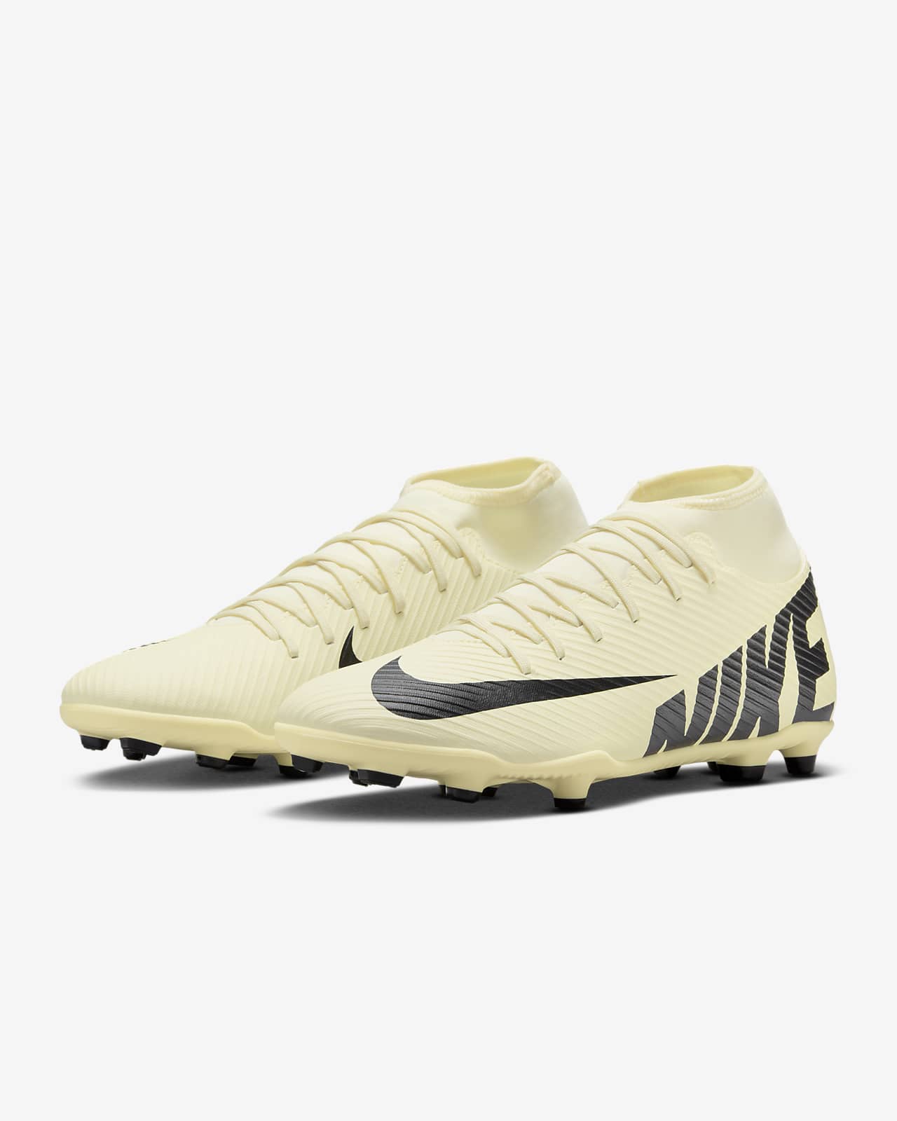 Crampon nike shop mercurial blanc