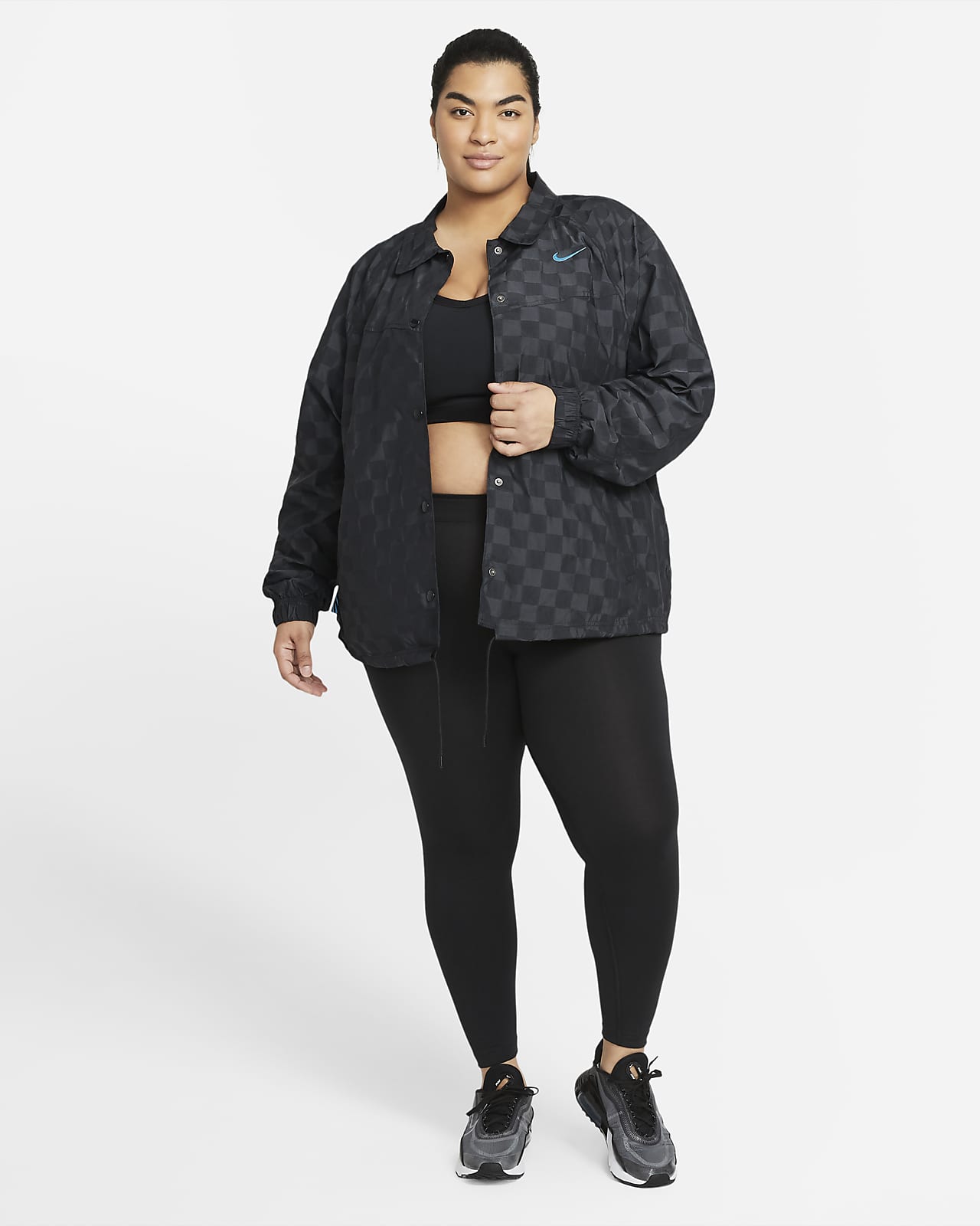 nike tights and jacket