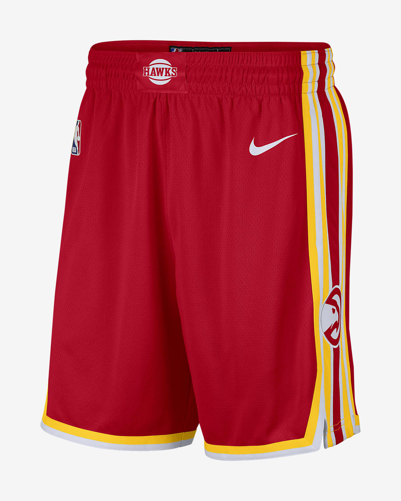 Nike NBA Swingman-shorts Hawks Icon Edition 2020 för män