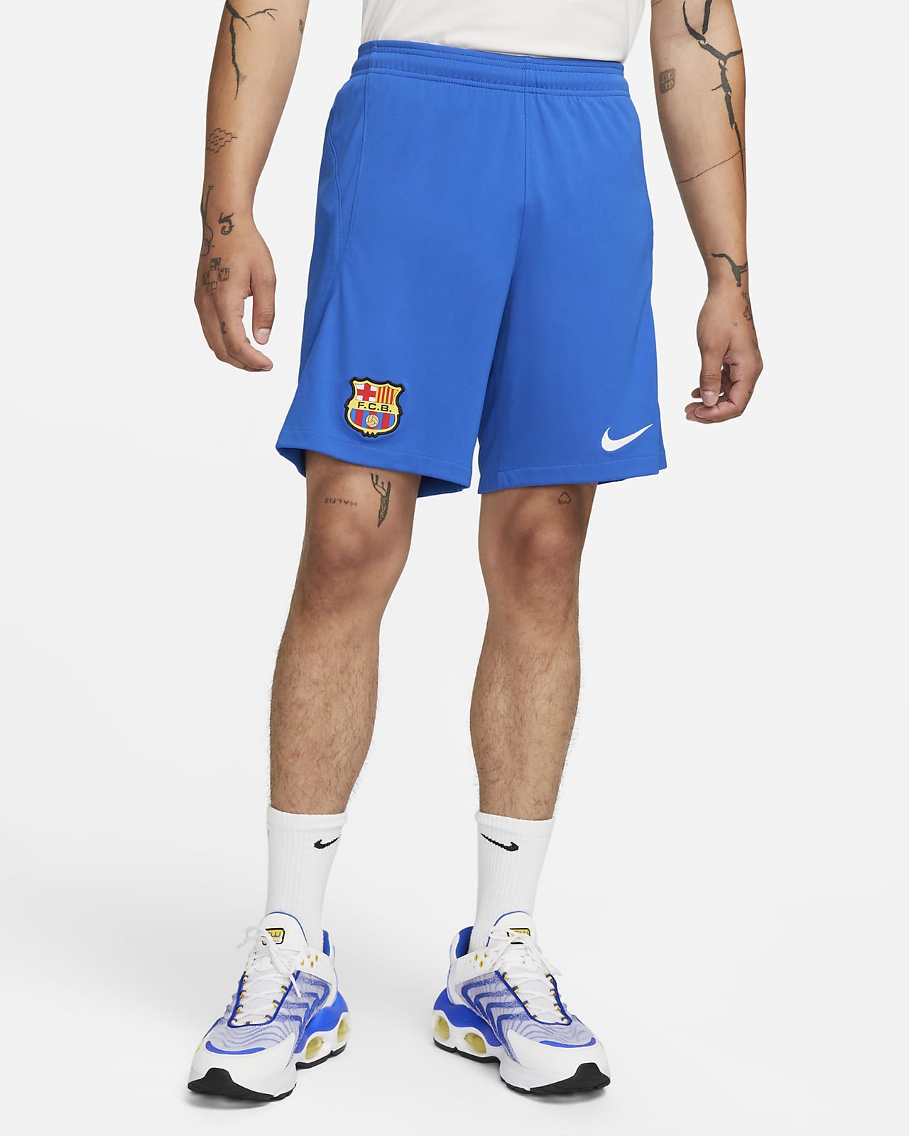 FC Barcelona 2023/24 Stadium Away-Nike Dri-FIT-fodboldshorts til mænd