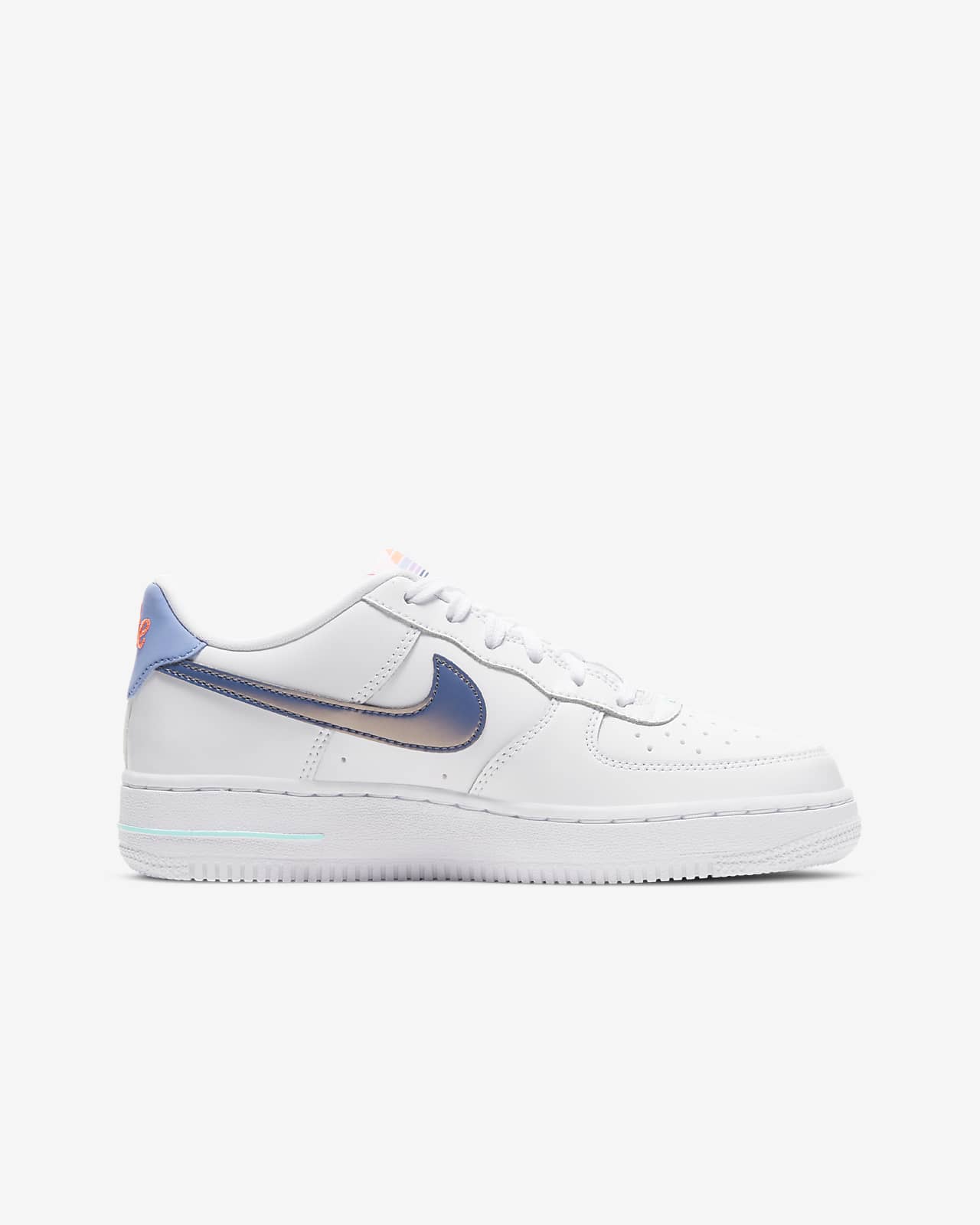 white nike force 1