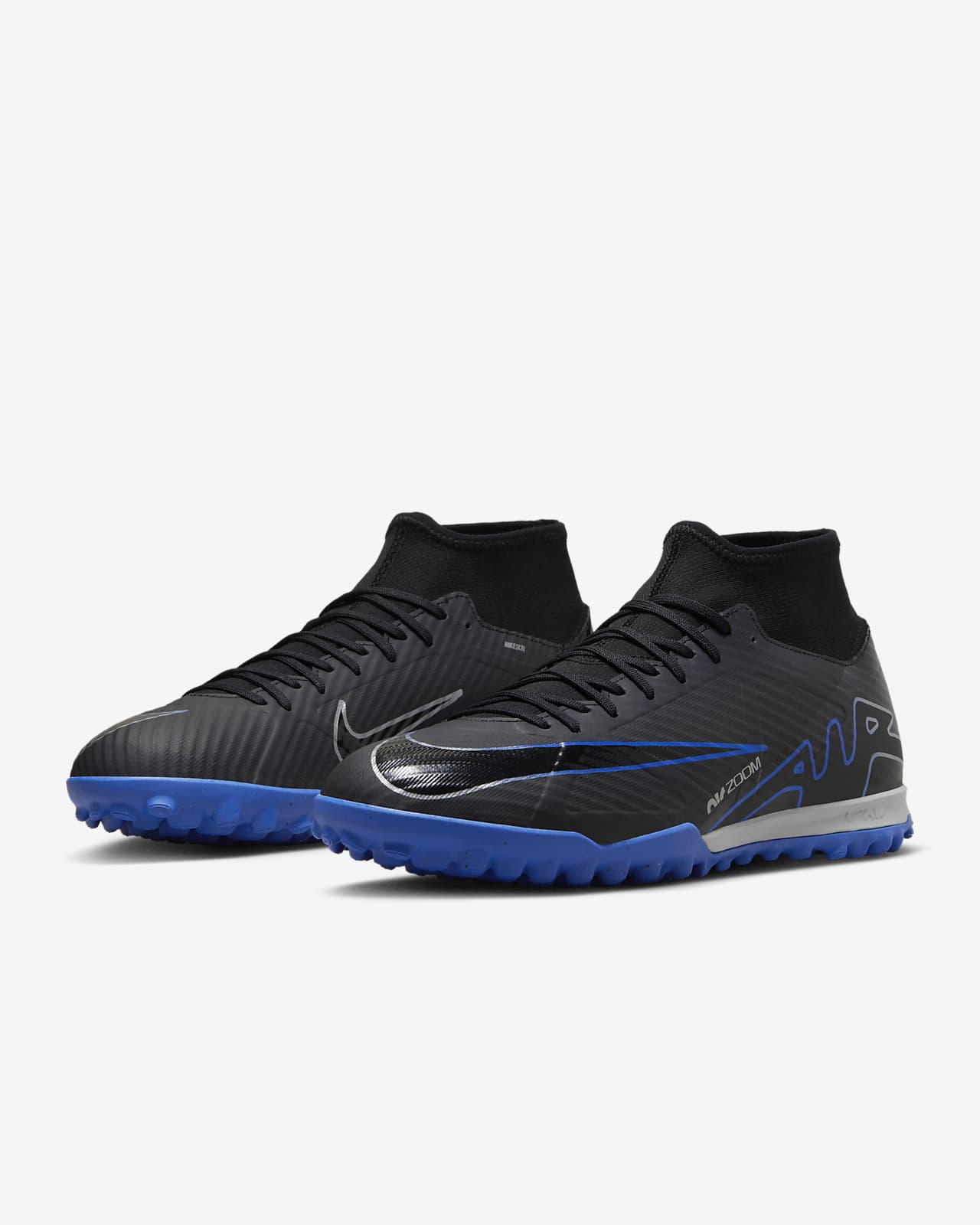 Calzado de f tbol de corte high para pasto sint tico turf Nike Mercurial Superfly 9 Academy