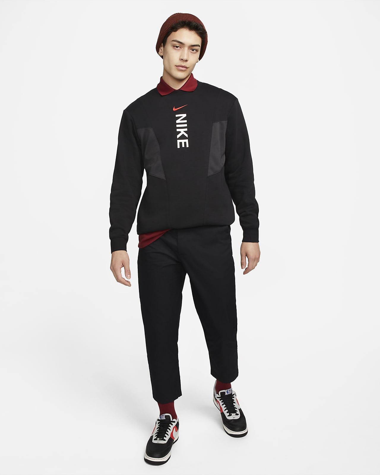 Nike Sportswear Hybrid Sudadera de tejido Fleece - Hombre. Nike